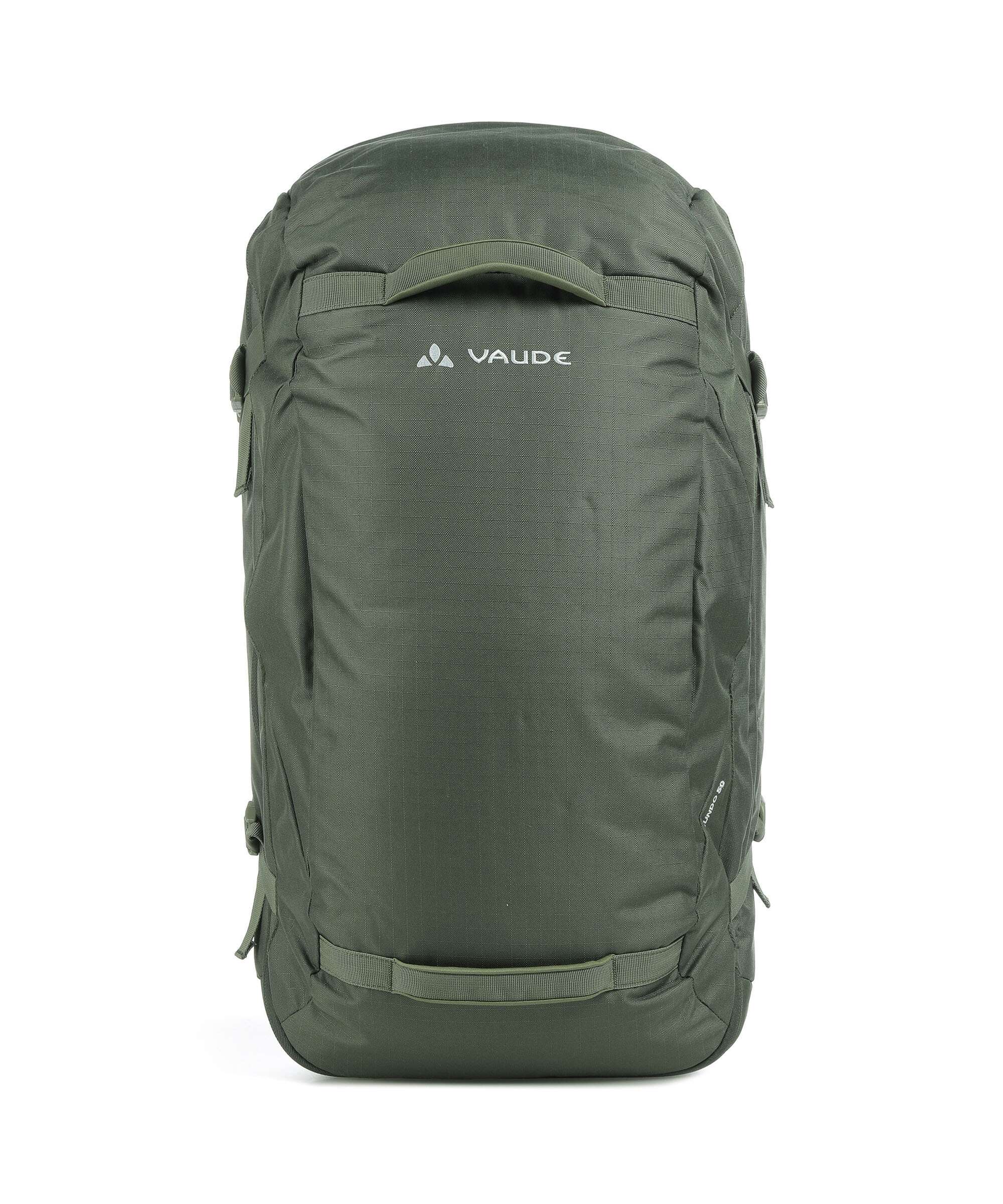 Vaude Mundo 50+ To Go Reiserucksack 15.6″ recyceltes Ripstop-Polyester olive