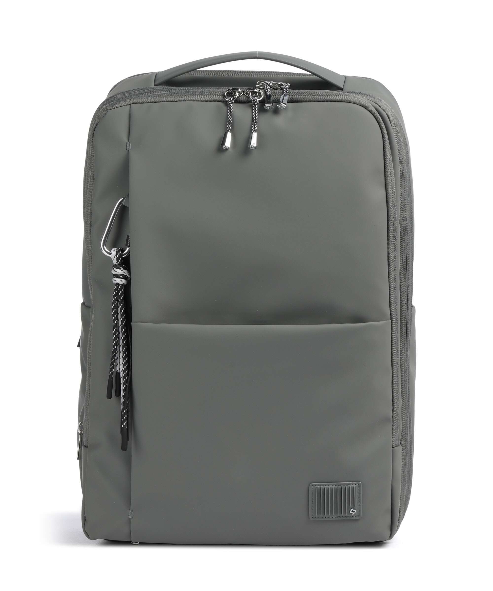 Samsonite Wander Last M Reiserucksack 15″ recyceltes Polyester gunmetal green