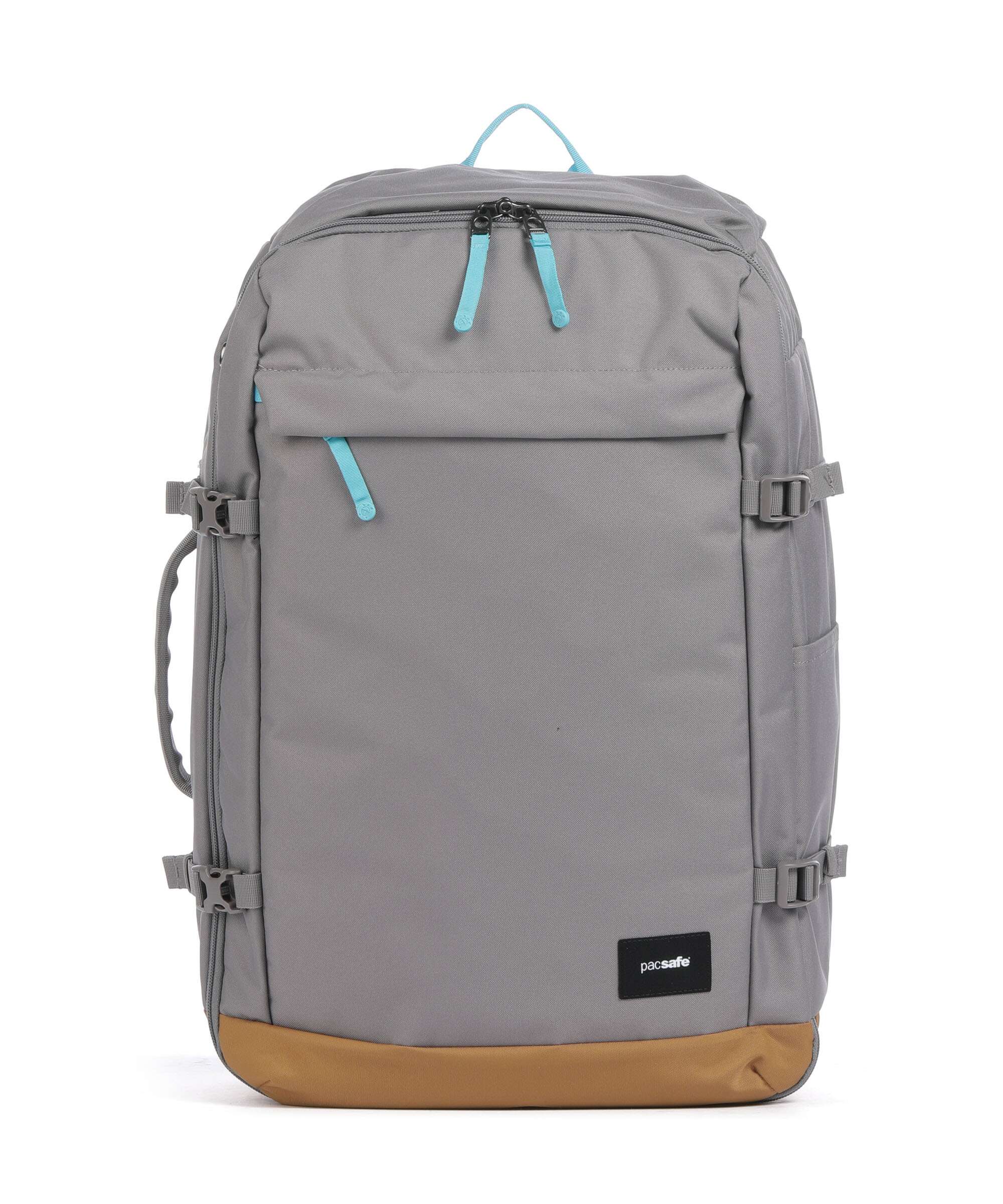 Pacsafe Go 44 Reiserucksack recyceltes Polyester stone