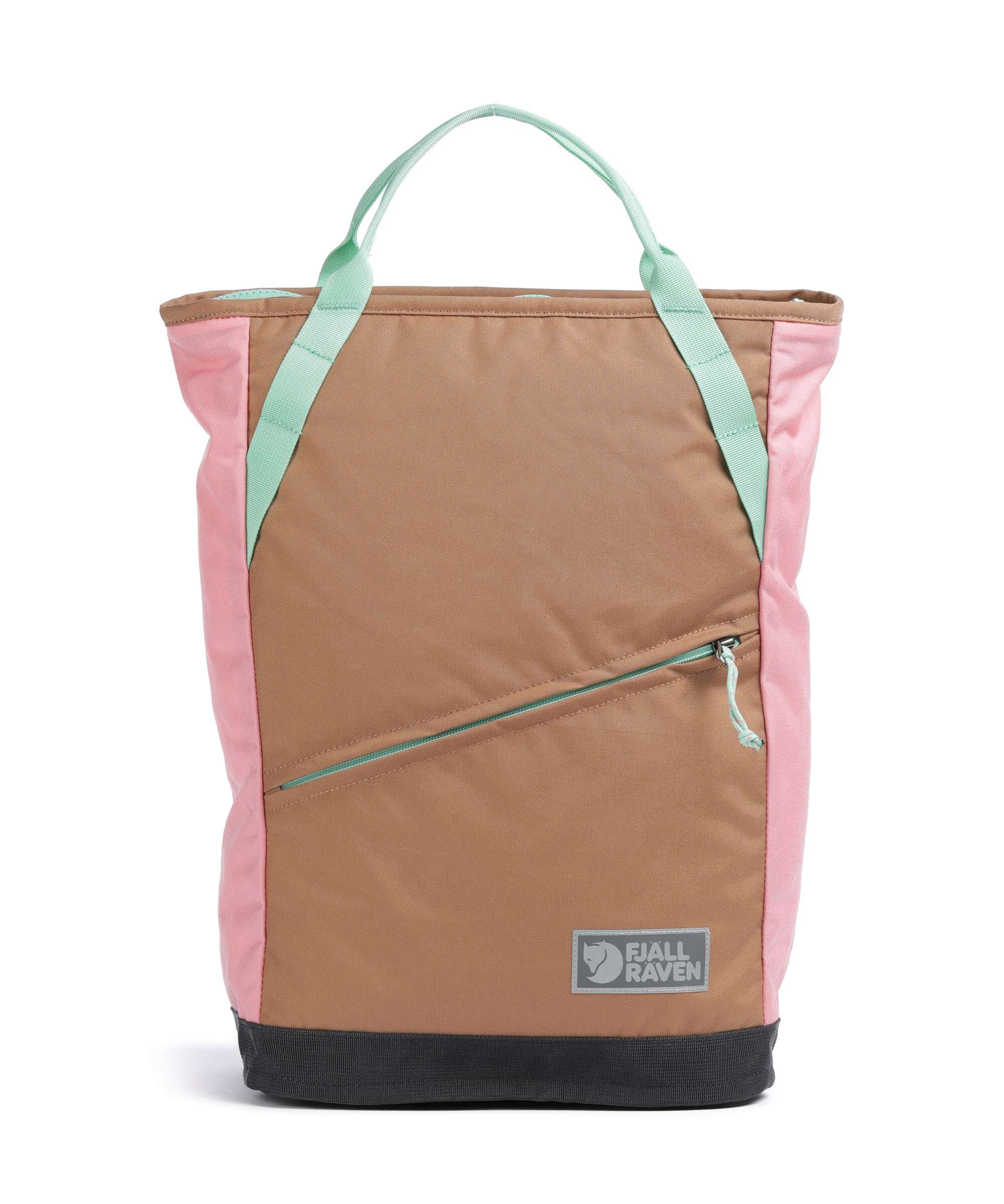 Fjällräven Vardag 22 Rucksack-Tasche 14″ recyceltes Polyamid poppy pink/khaki dust