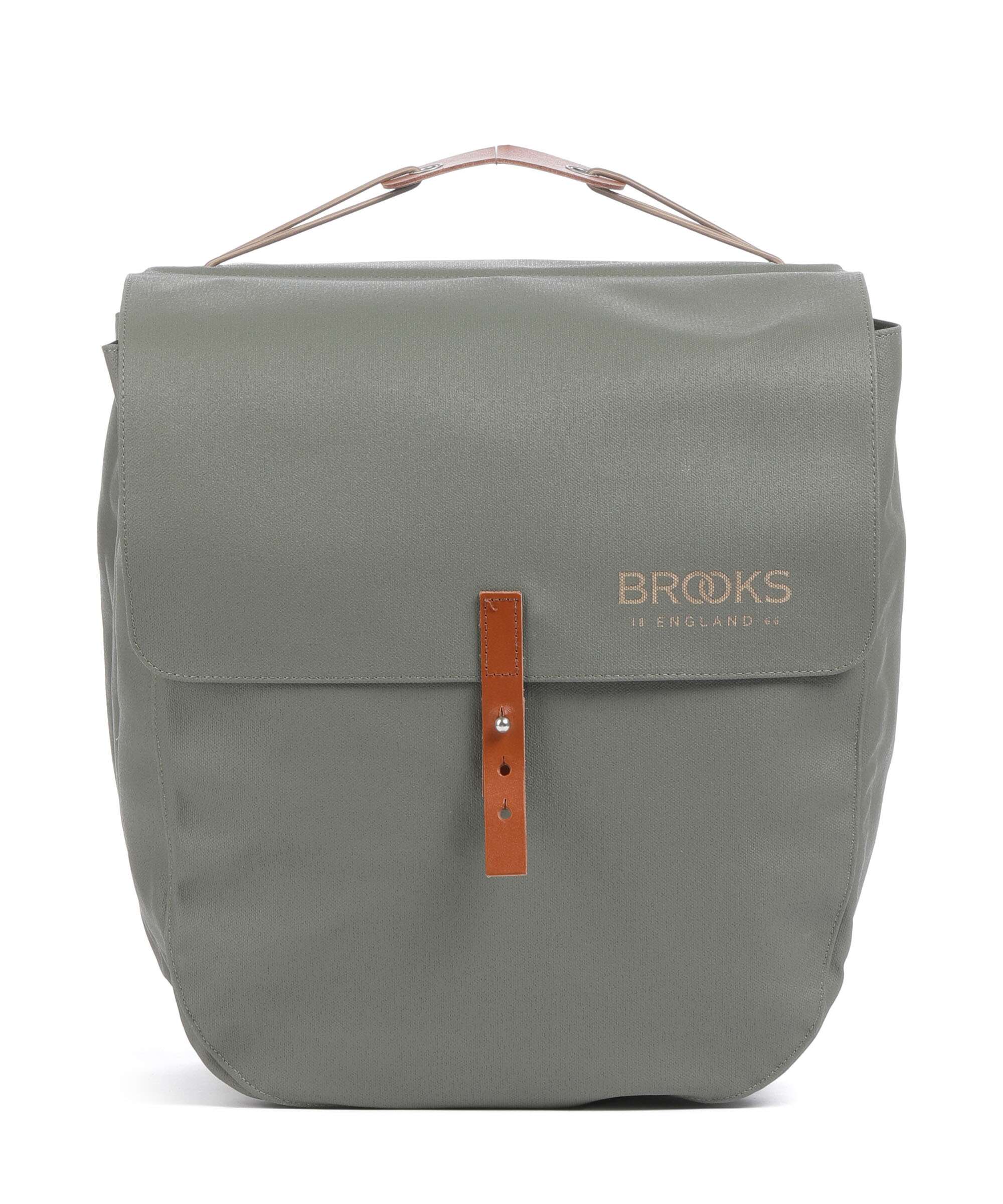 Brooks England Bricklane Gepäcktasche Canvas sage green/honey