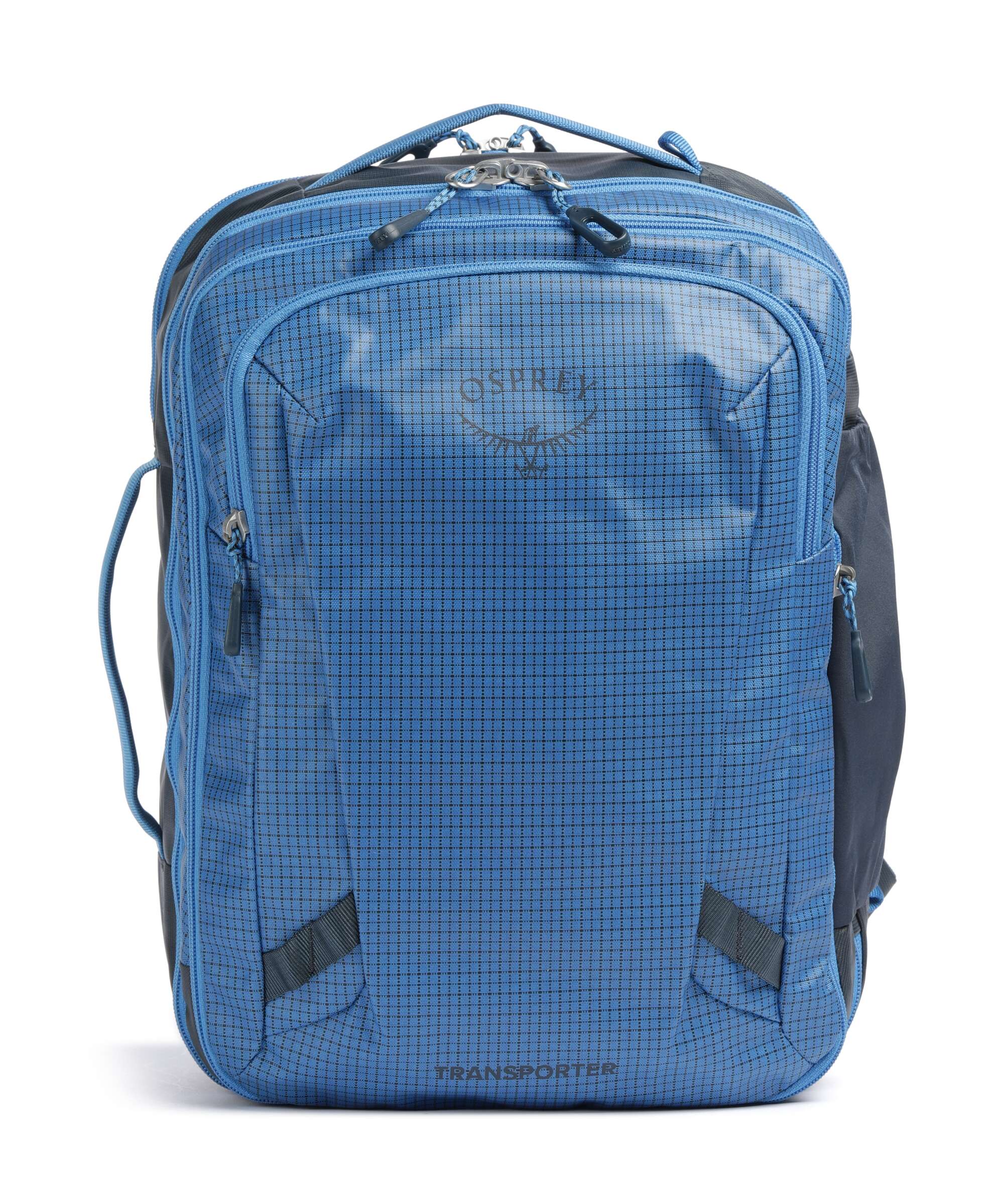 Osprey Transporter 26+6 Reiserucksack 16″ recyceltes Nylon blue flame