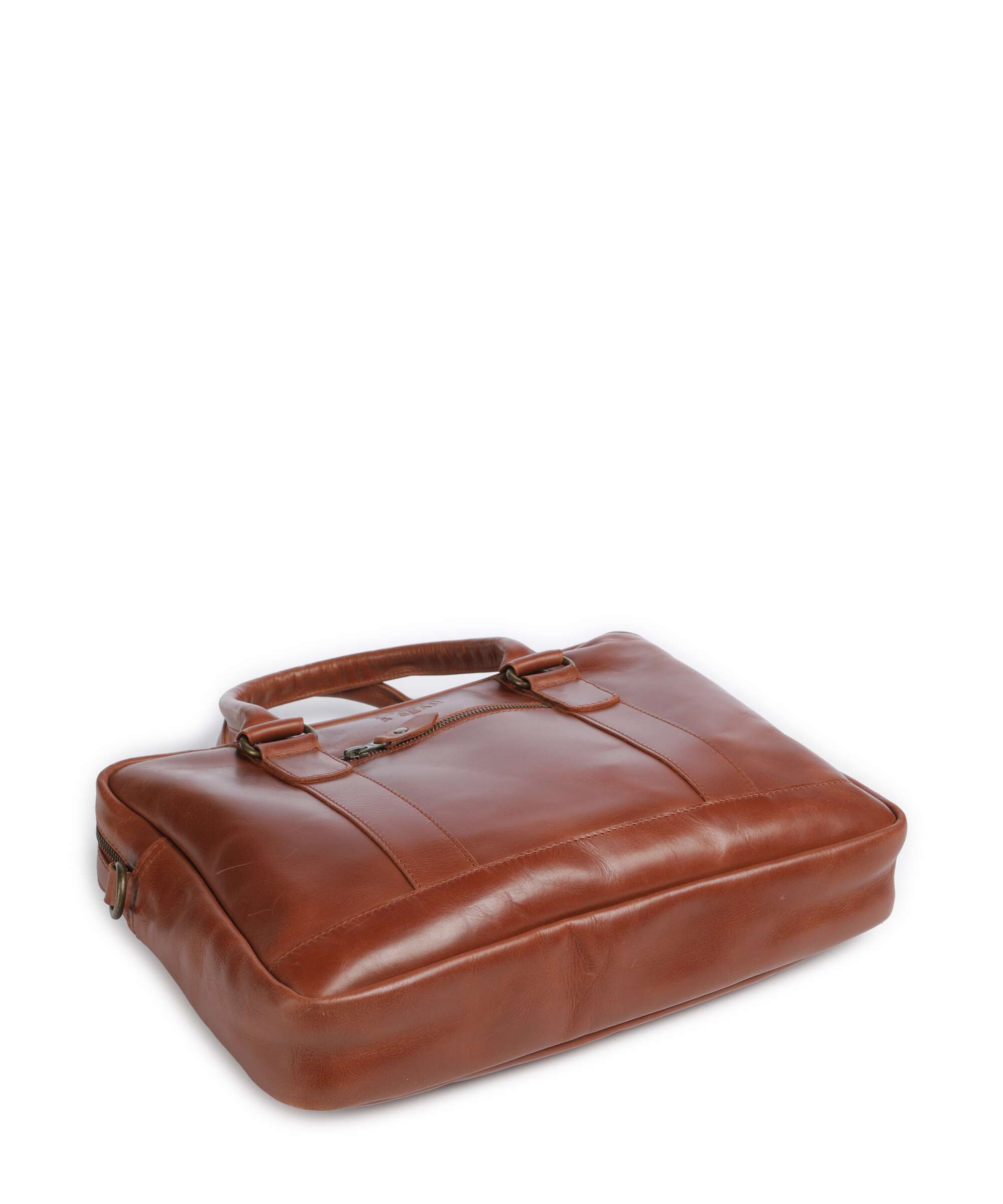 Buckle & Seam Everett Briefcase cognac