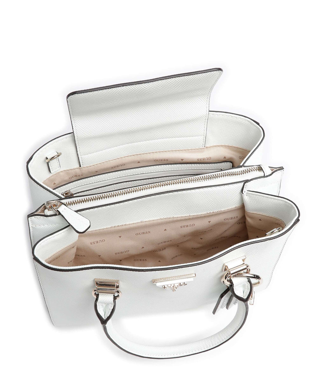 Guess Noelle Handbag white