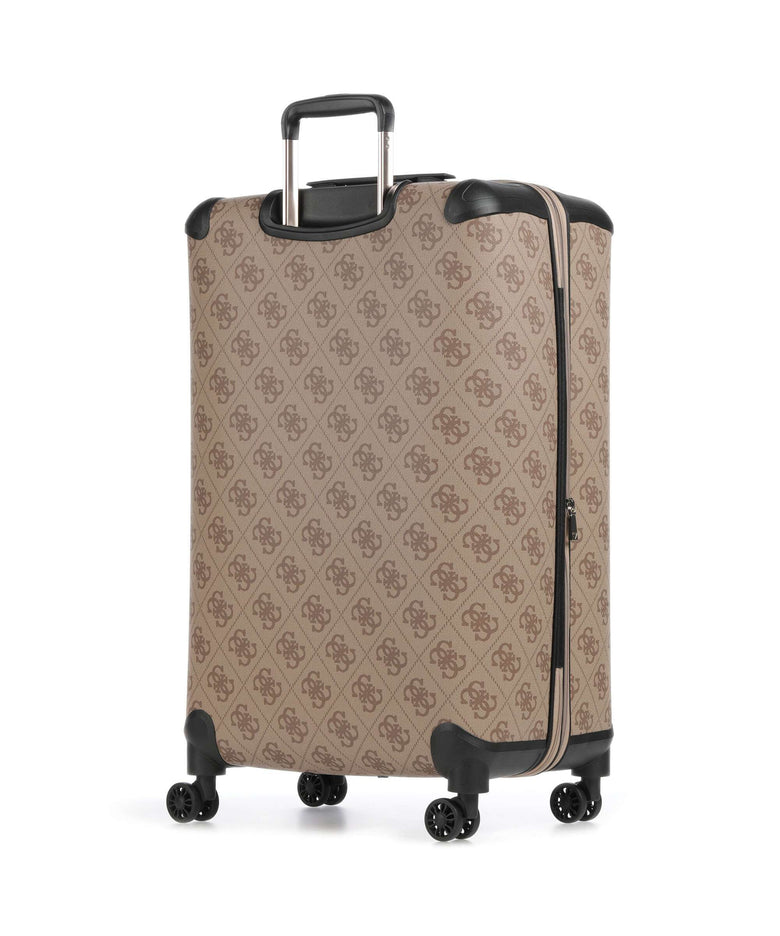 Guess Berta Spinner (4 wheels) latte logo/brown