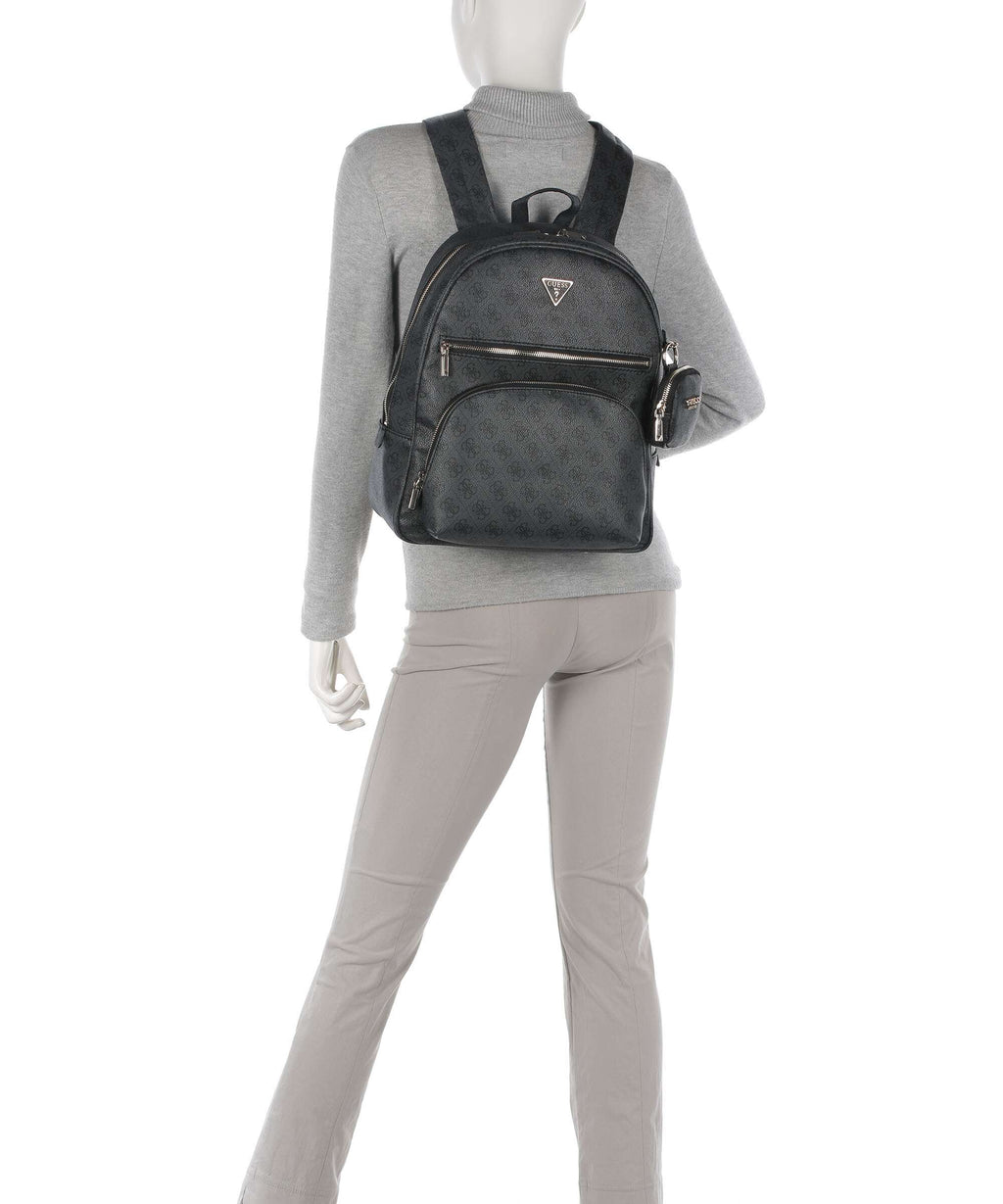 Guess Power Play Backpack coal logo