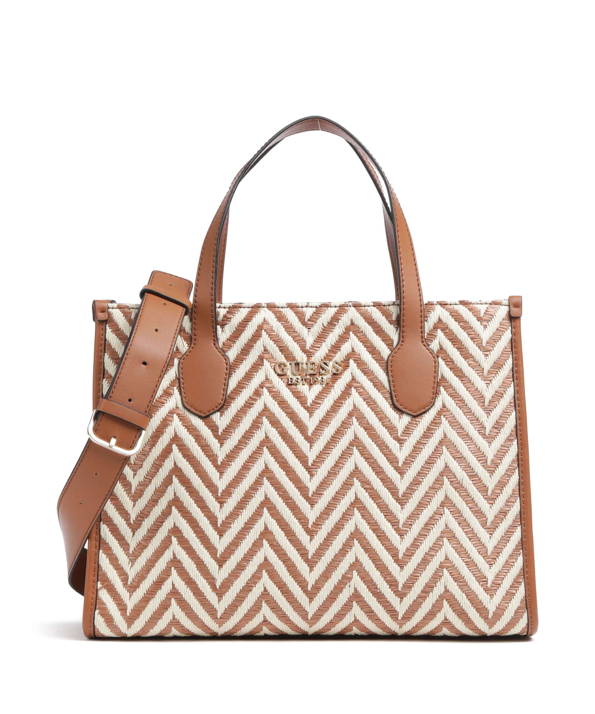 Guess Silvana Handbag cognac