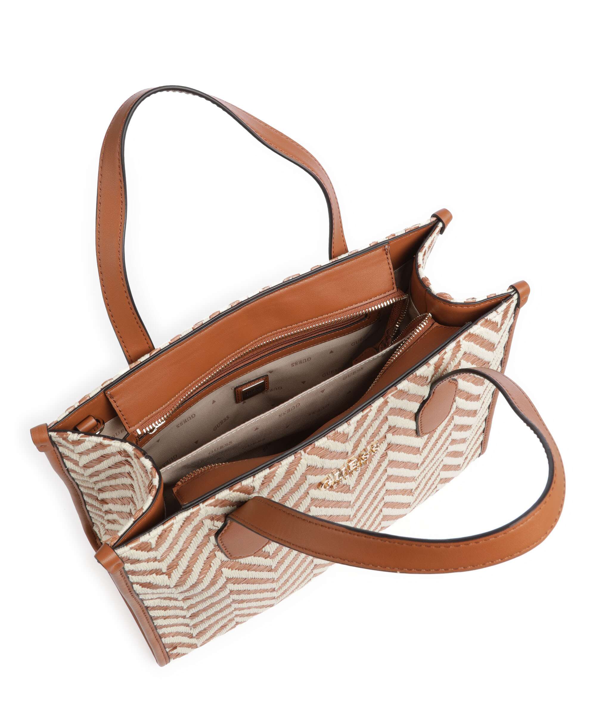 Guess Silvana Handbag cognac