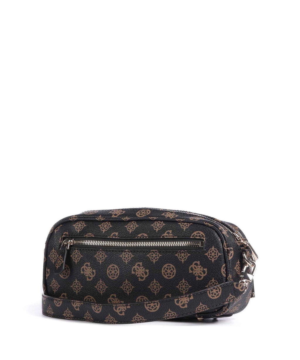 Guess Power Play Crossbody bag mocha logo