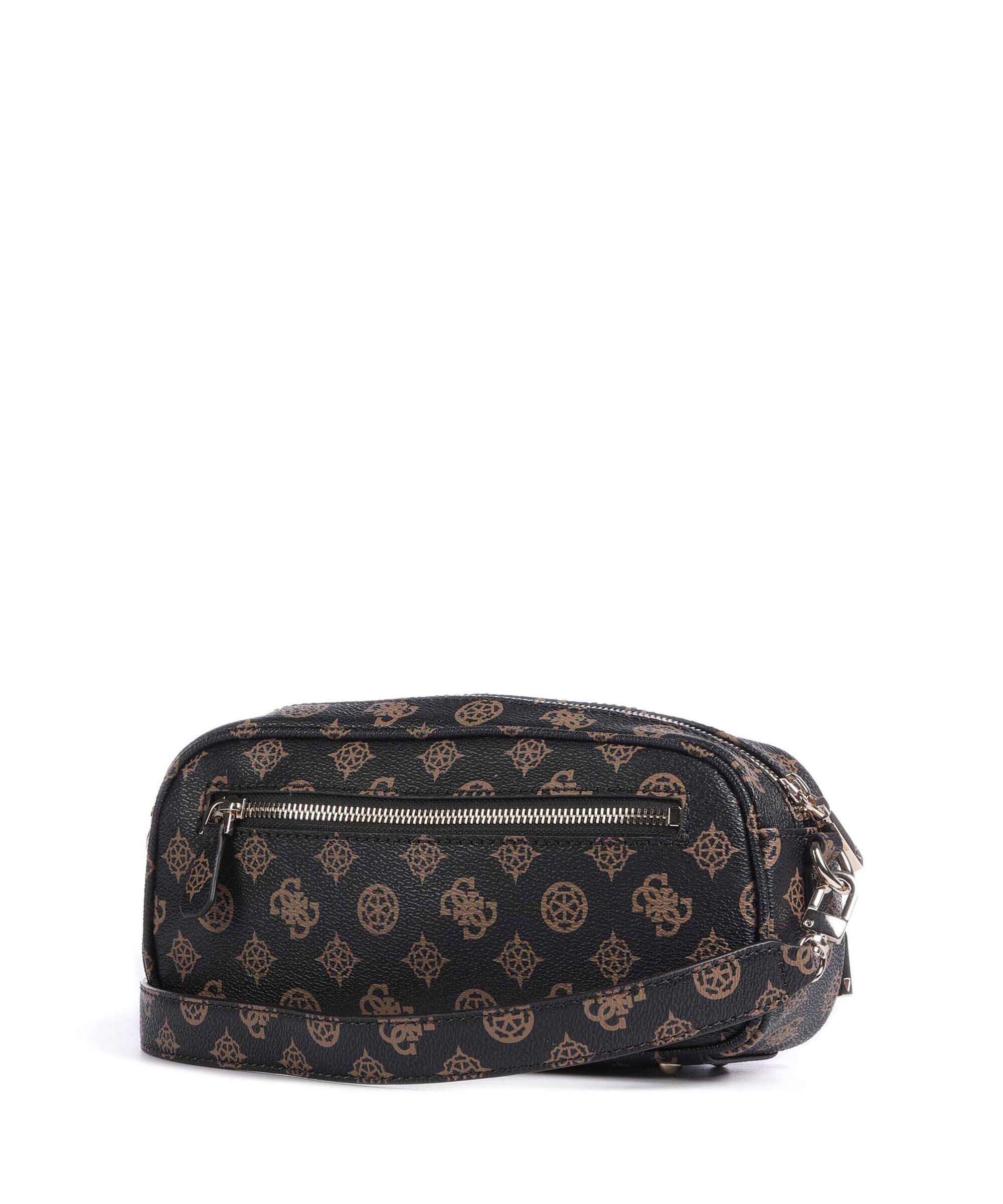 Guess Power Play Crossbody bag mocha logo