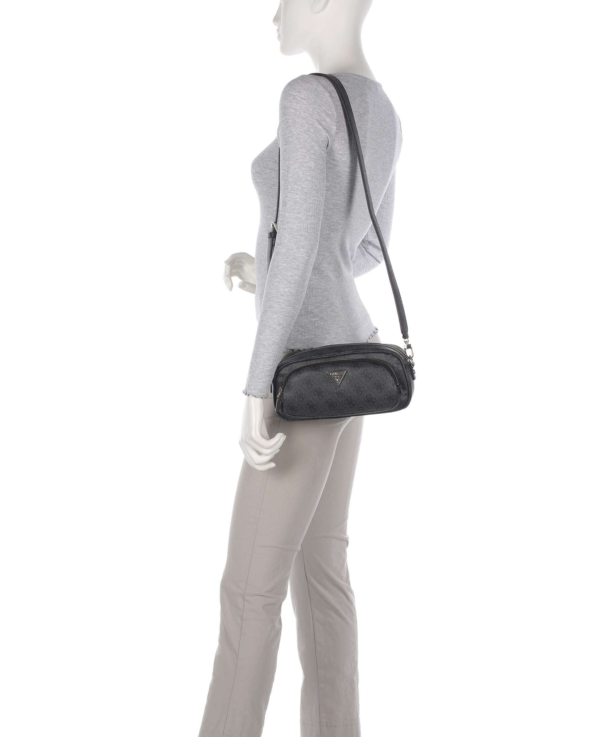 Guess Power Play Crossbody bag coal logo