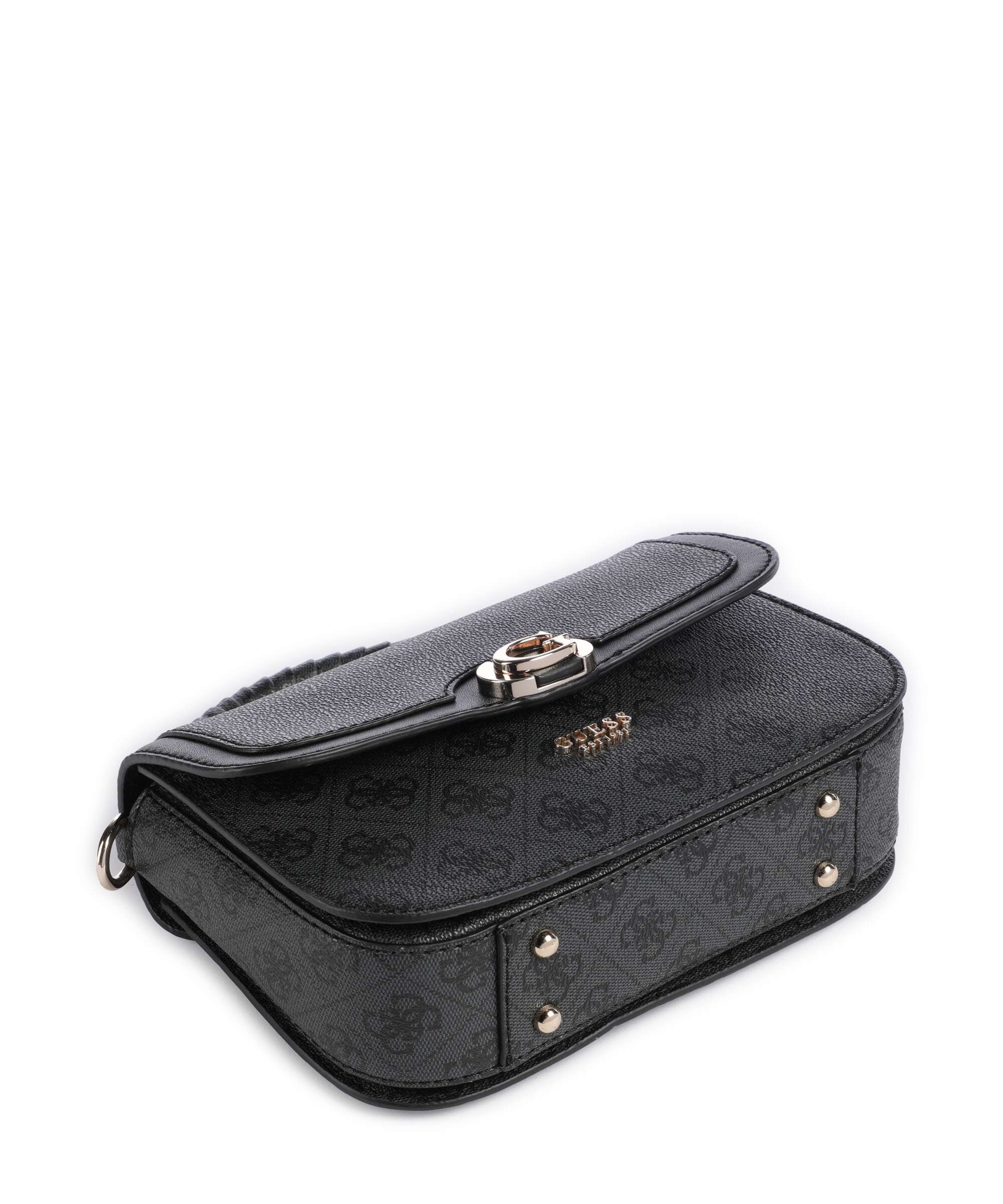 Guess Orlina 4G Logo Crossbody bag coal logo