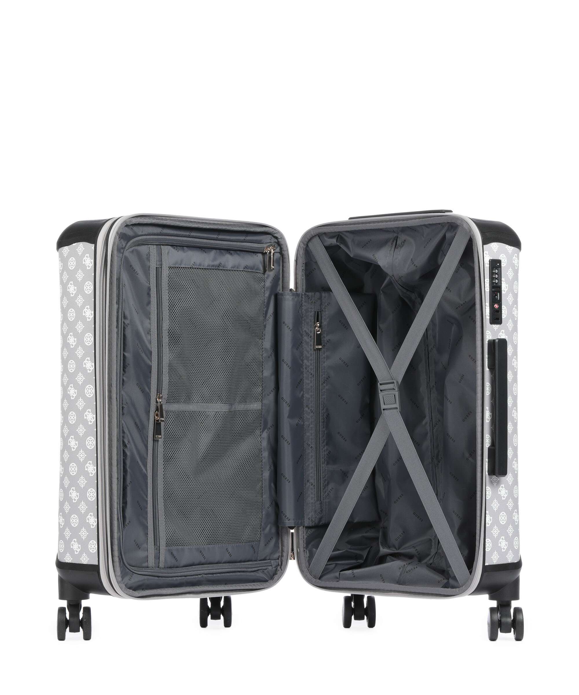 Guess Wilder Spinner (4 wheels) lavendar/grey