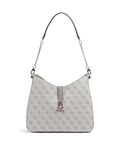 Guess Zamira Shoulder bag dark taupe logo