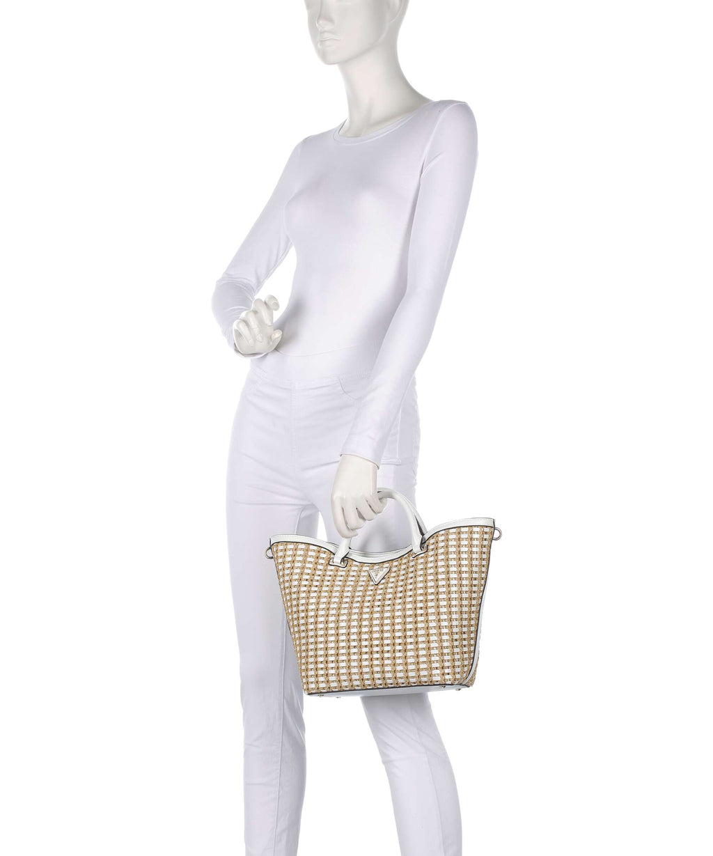 Guess Atalia Handbag natural/white