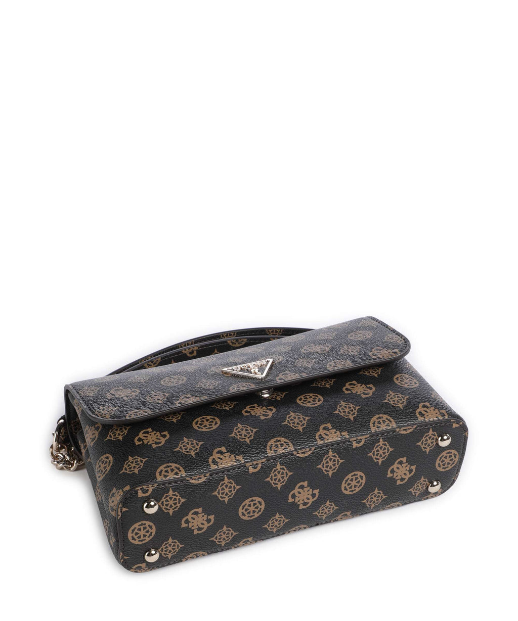 Guess Erica Eco Shoulder bag mocha logo