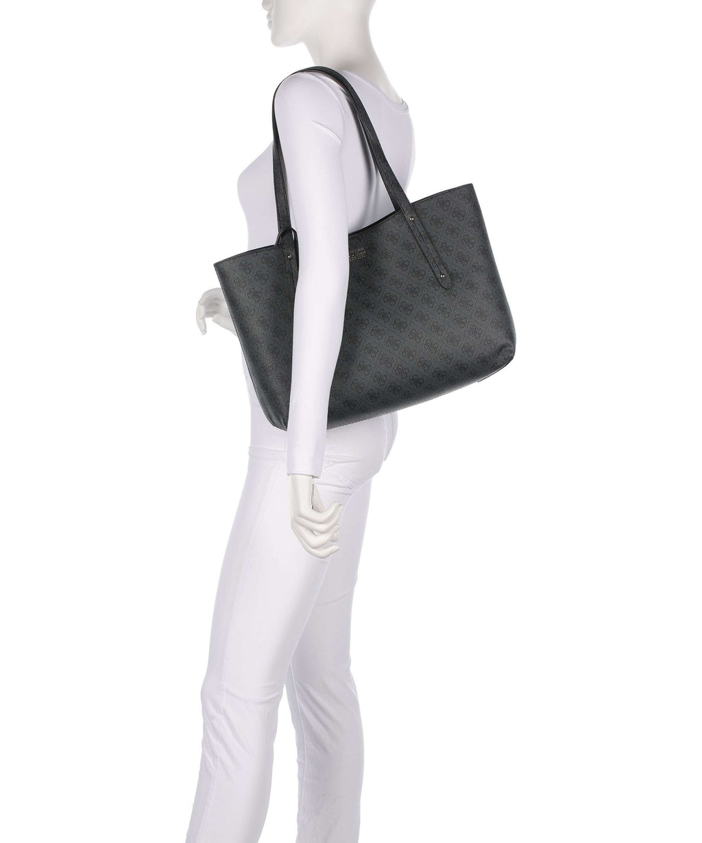 Guess Brenton Tote bag coal logo