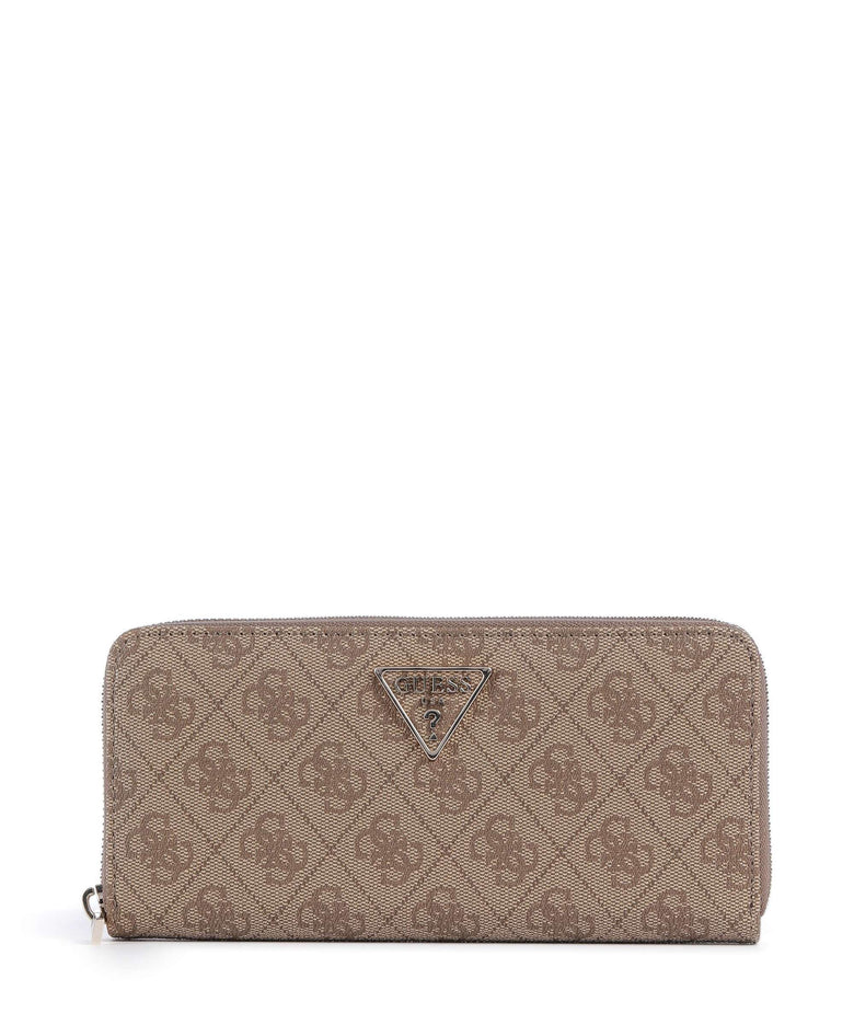 Guess Laurel II Large Wallet latte logo