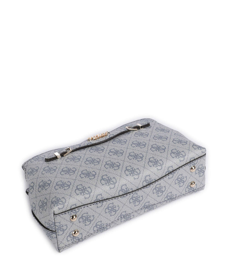 Guess Katya 4G Logo Crossbody bag slate grey