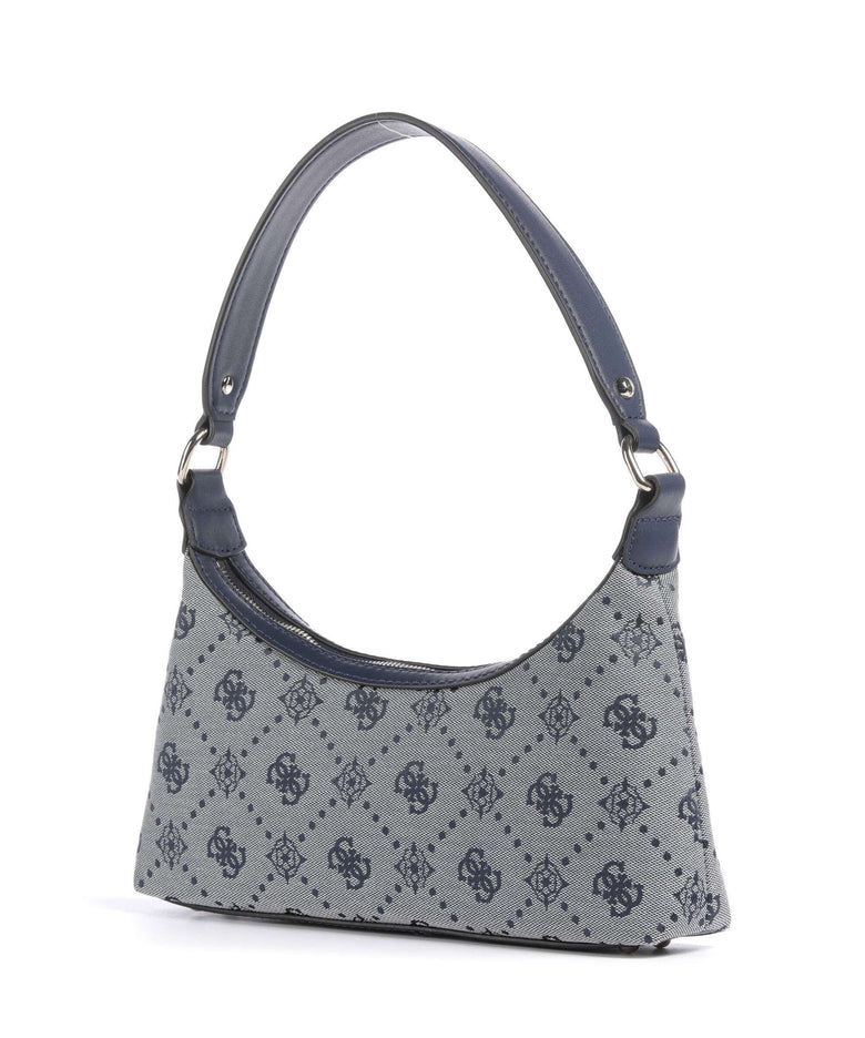 Guess Neda 4G Peony Logo Shoulder bag navy logo