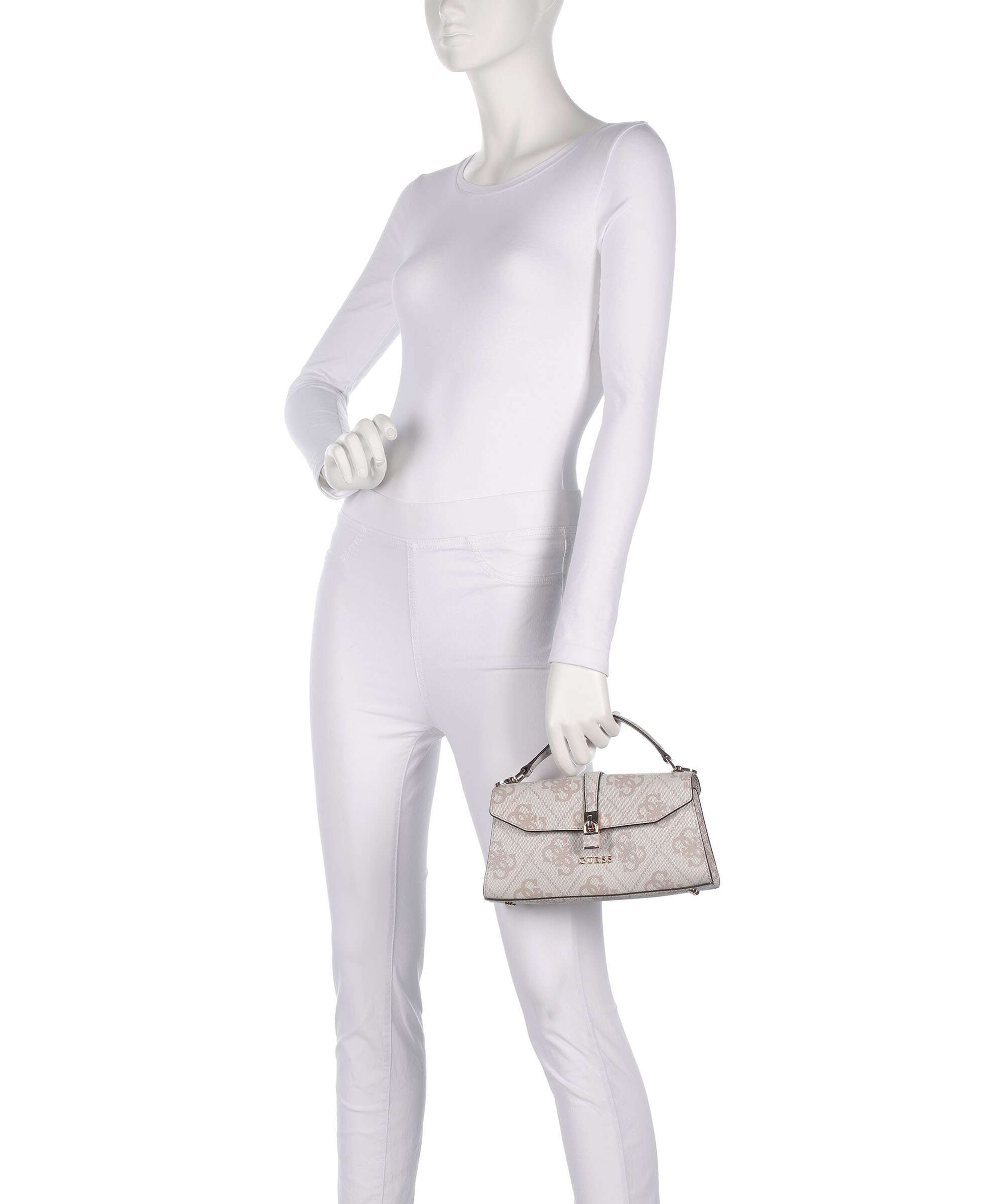 Guess Queensland Big 4G Logo Handbag dove logo