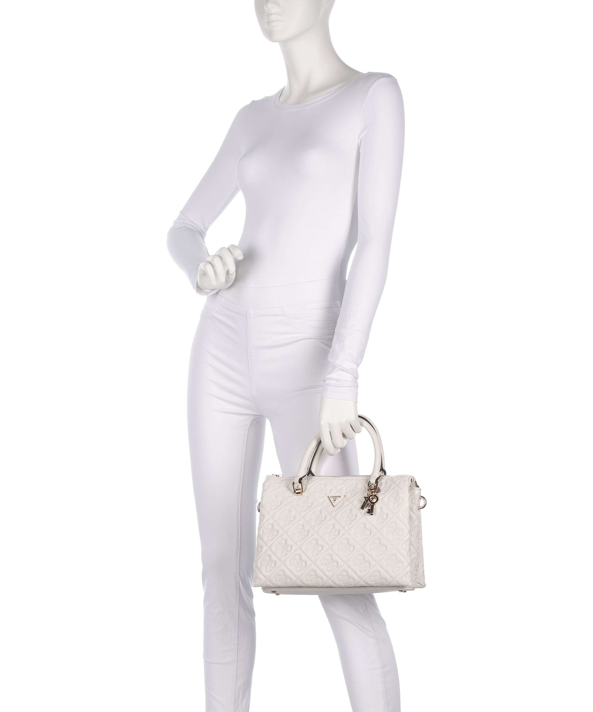 Guess Adelasia Handbag offwhite