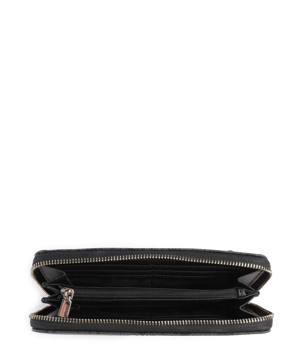 Guess Brenton Wallet coal logo