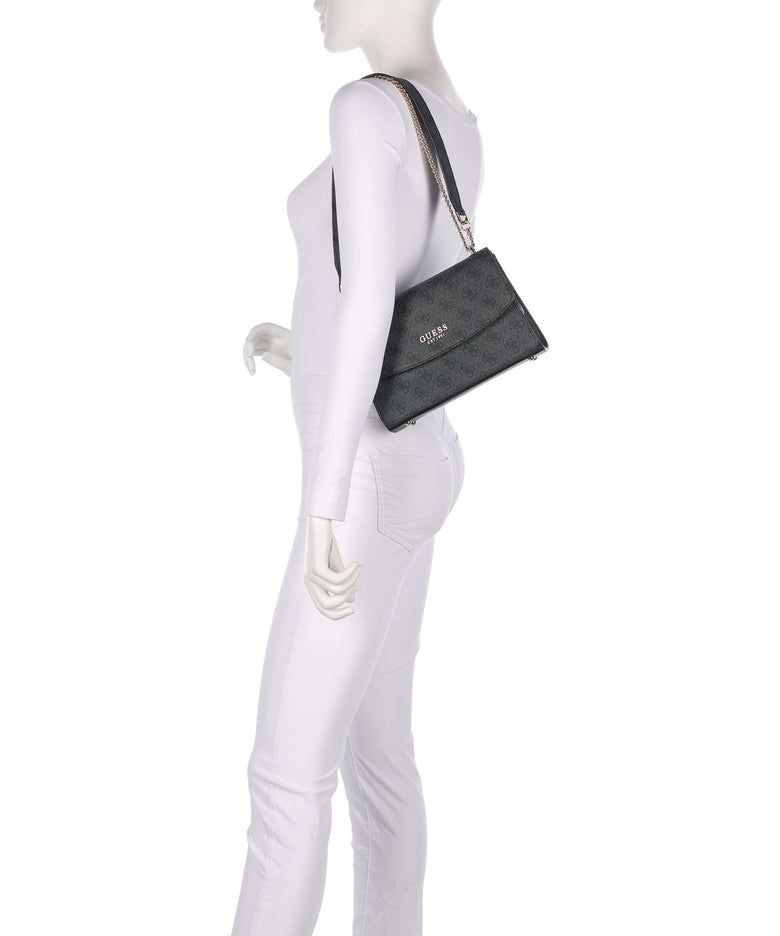 Guess Calista Shoulder bag coal logo