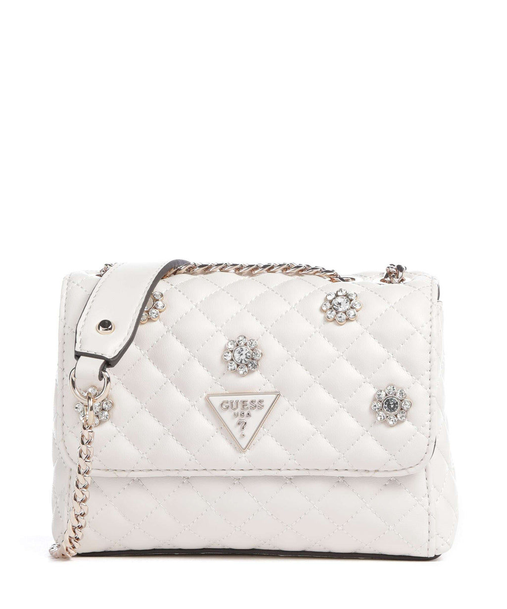 Guess Everlee Shoulder bag offwhite