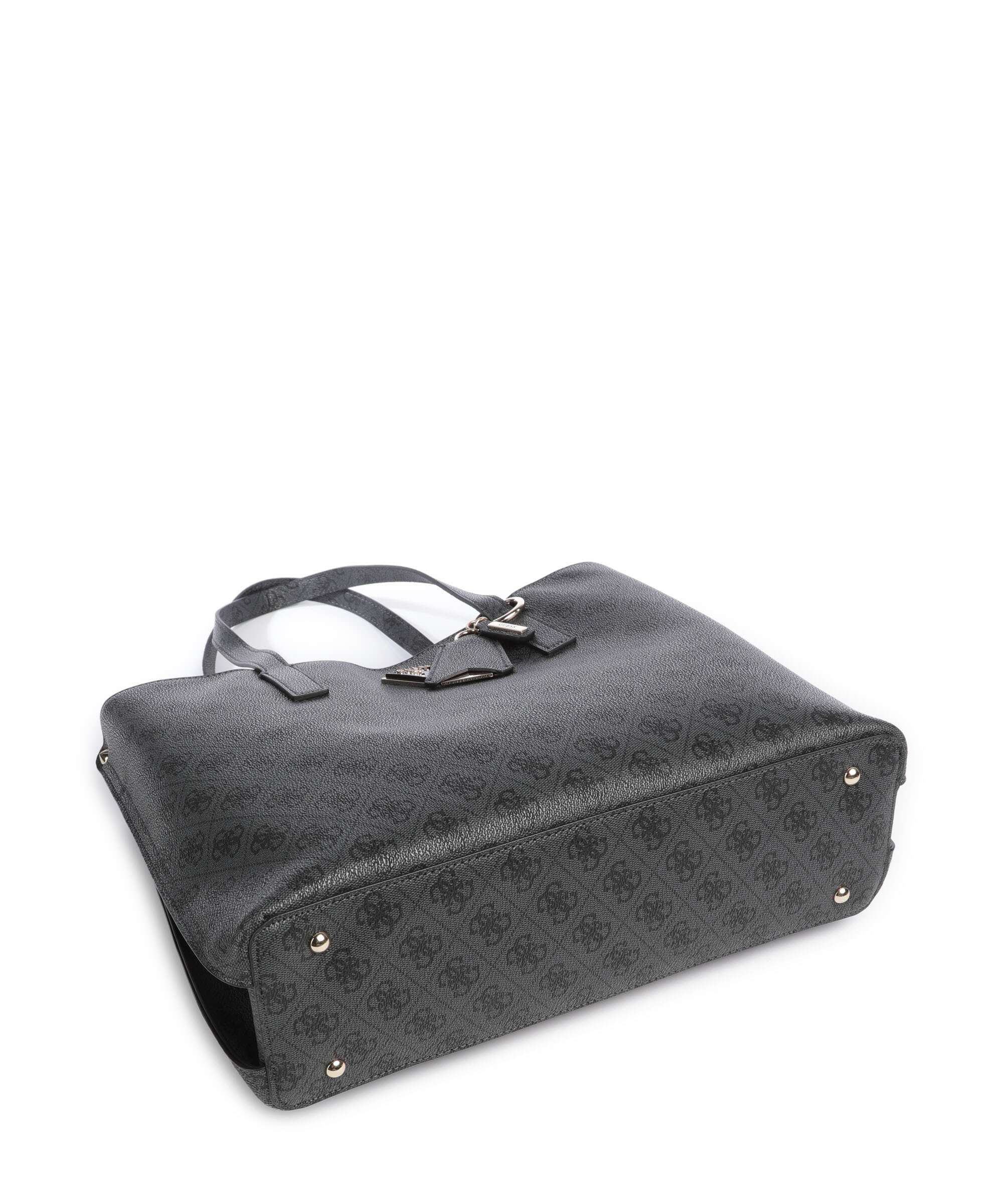 Guess Meridian Tote bag coal logo