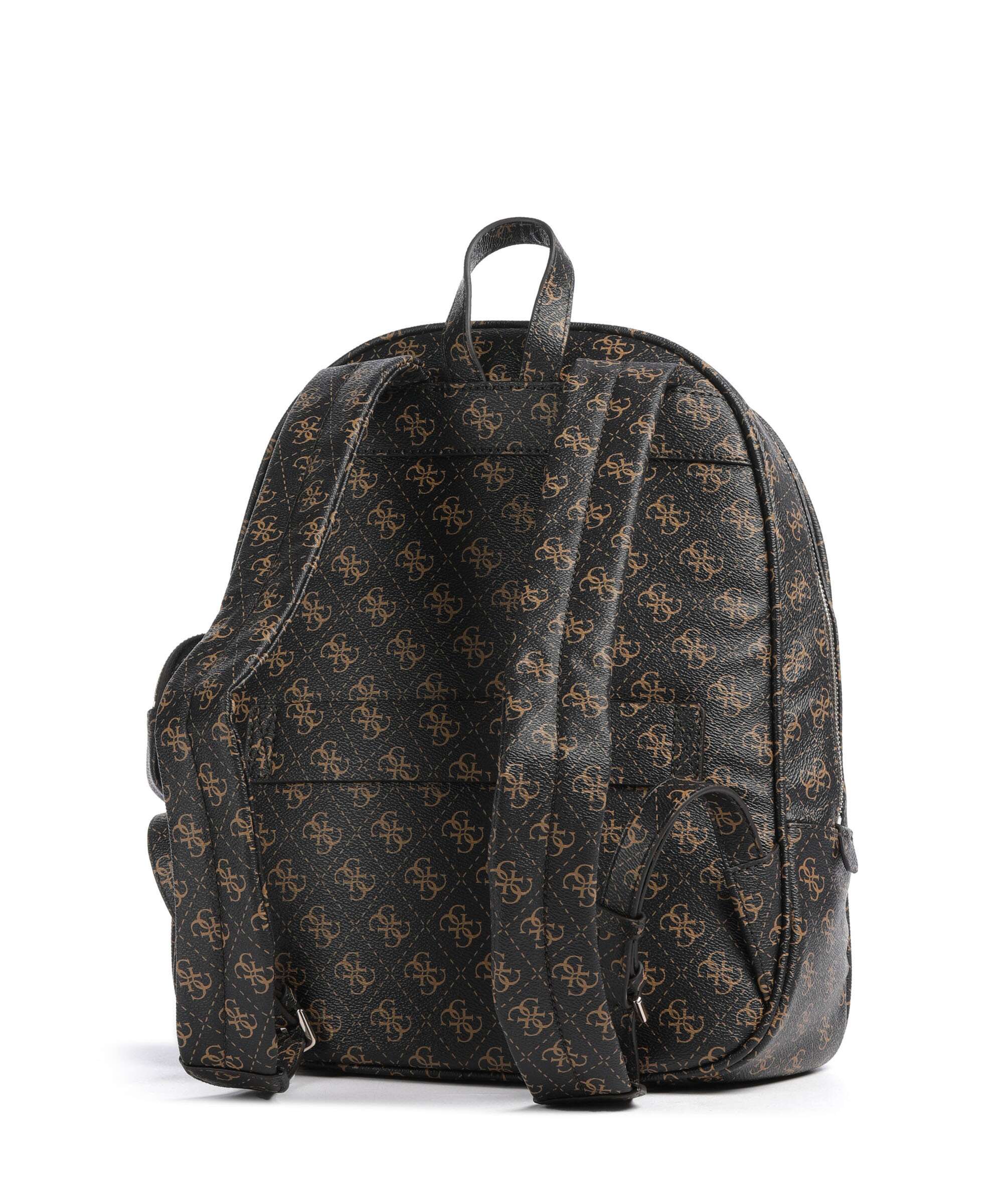 Guess Power Play Backpack brown logo