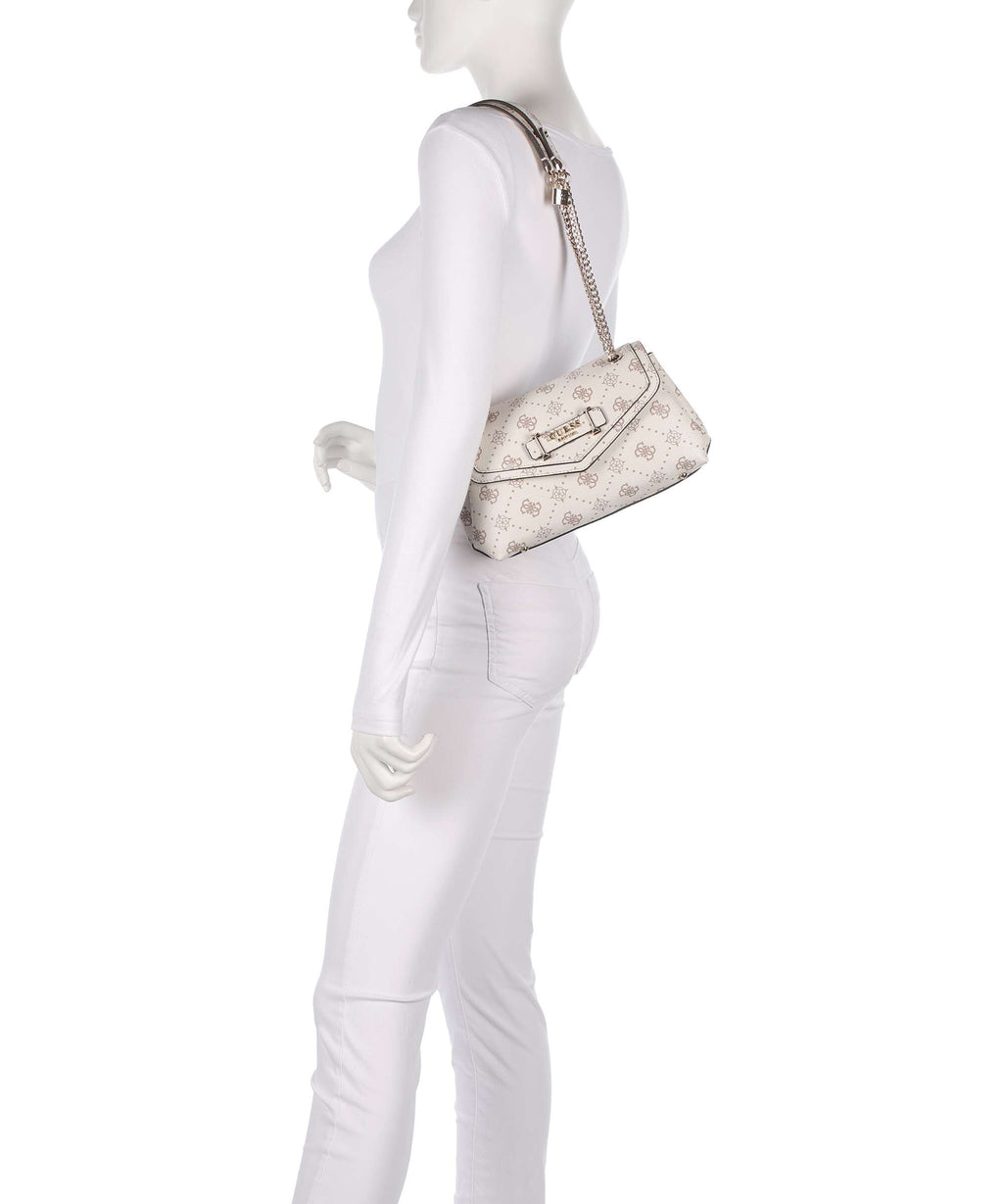 Guess Silia Shoulder bag vanilla logo