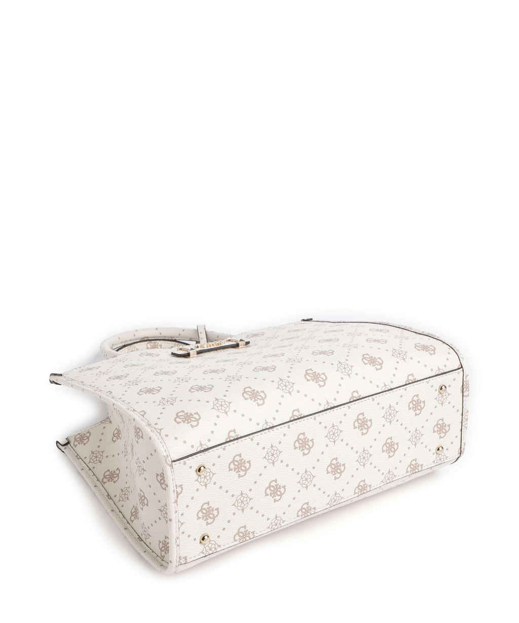 Guess Silia Handbag vanilla logo