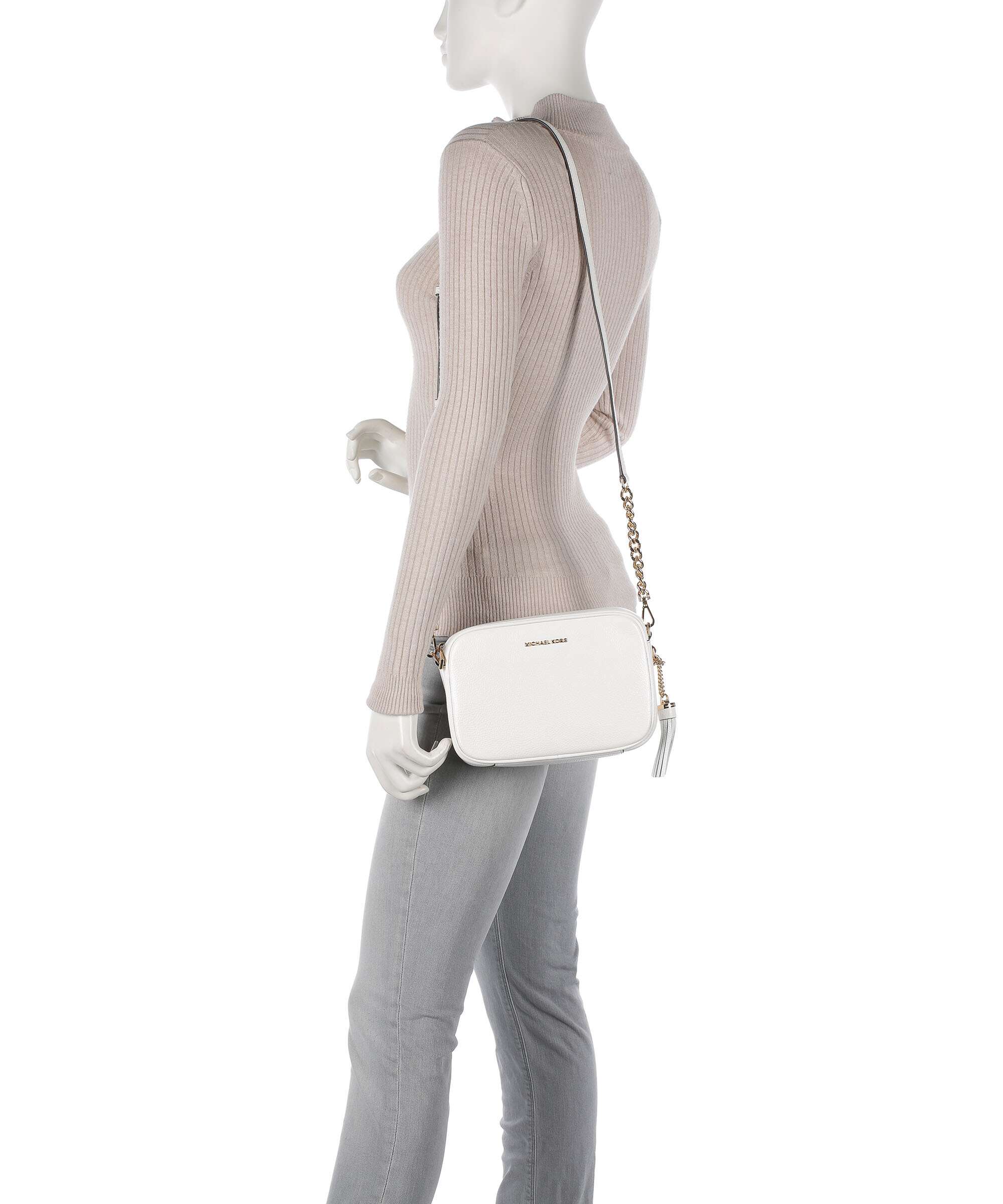 Michael Kors Jet Set Crossbody bag optic white