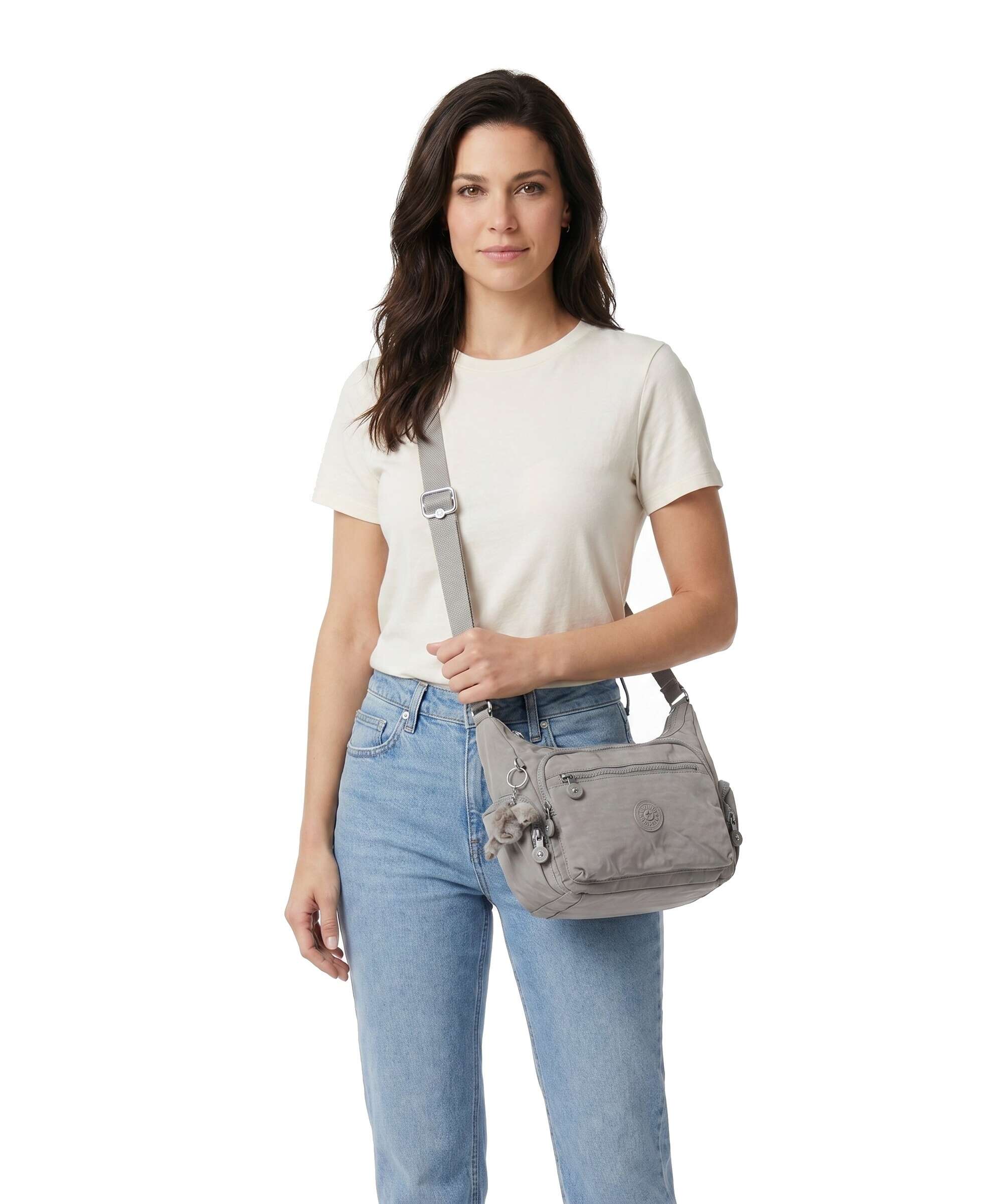 Kipling Basic Gabbie S Crossbody bag grey gris