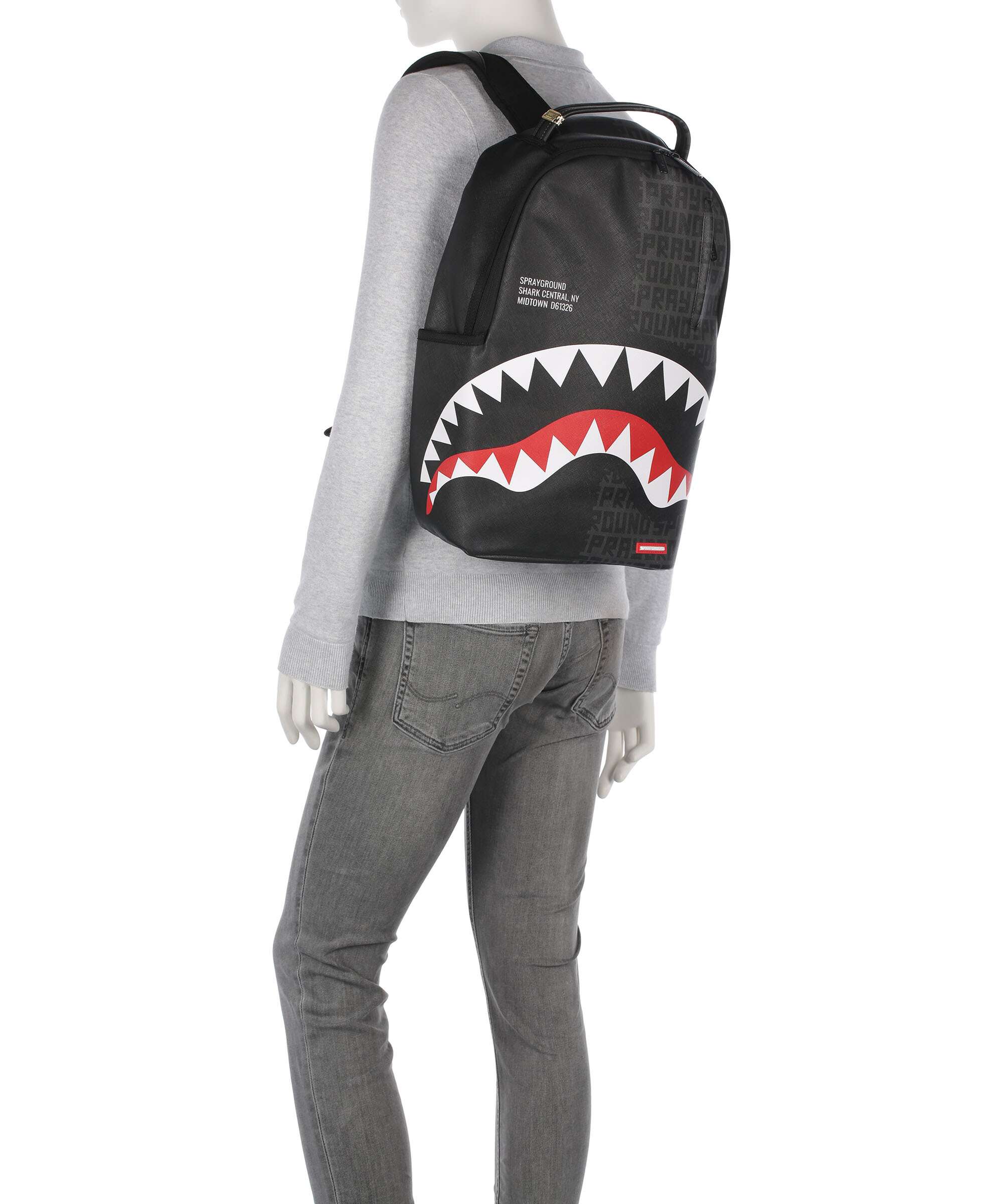 Sprayground Shark Central Split Infinity Backpack multicolour