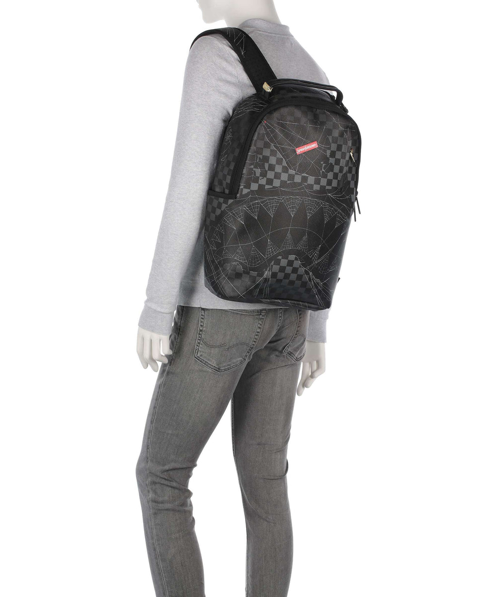 Sprayground Spider Web Backpack black