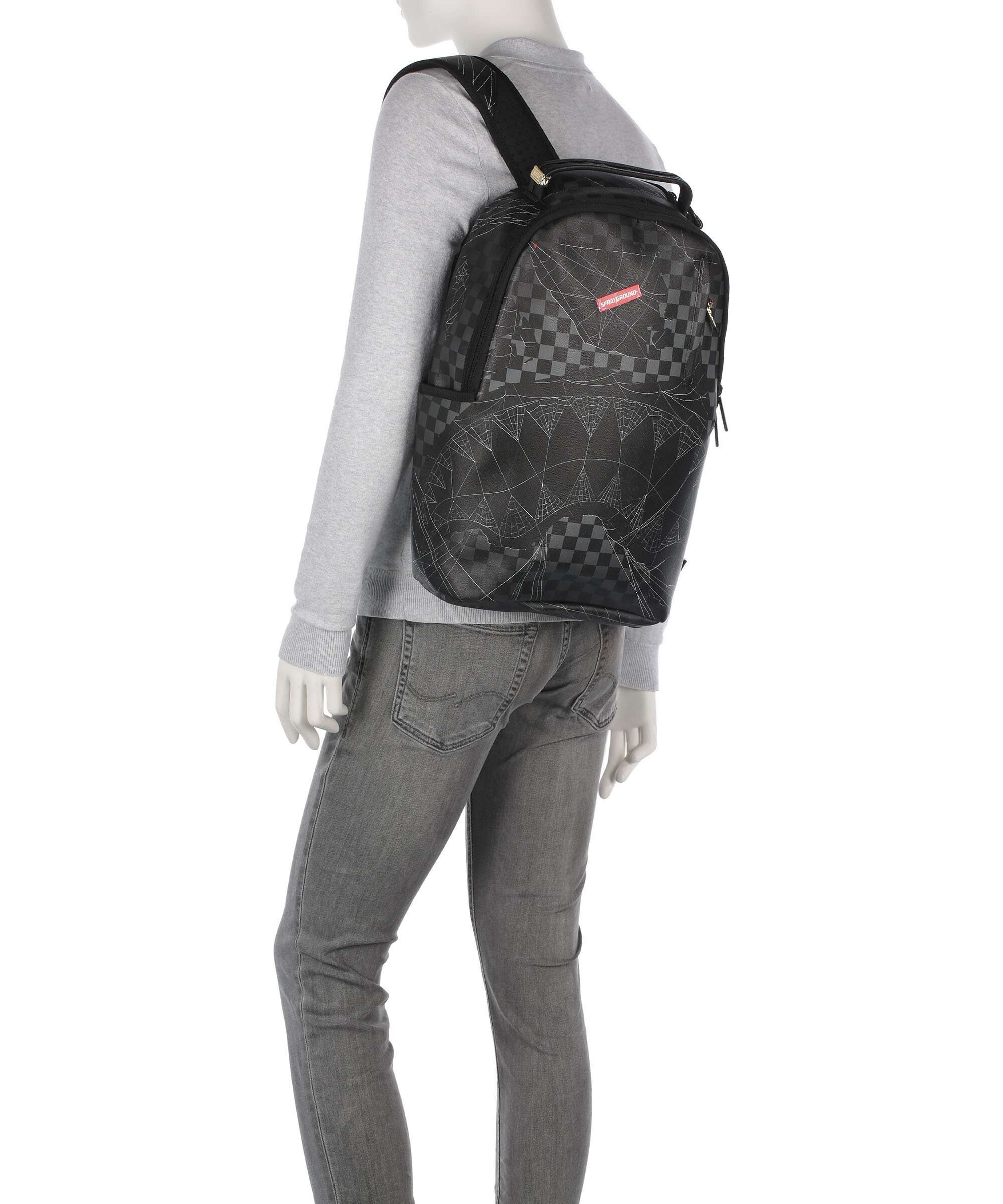 Sprayground Spider Web Backpack black