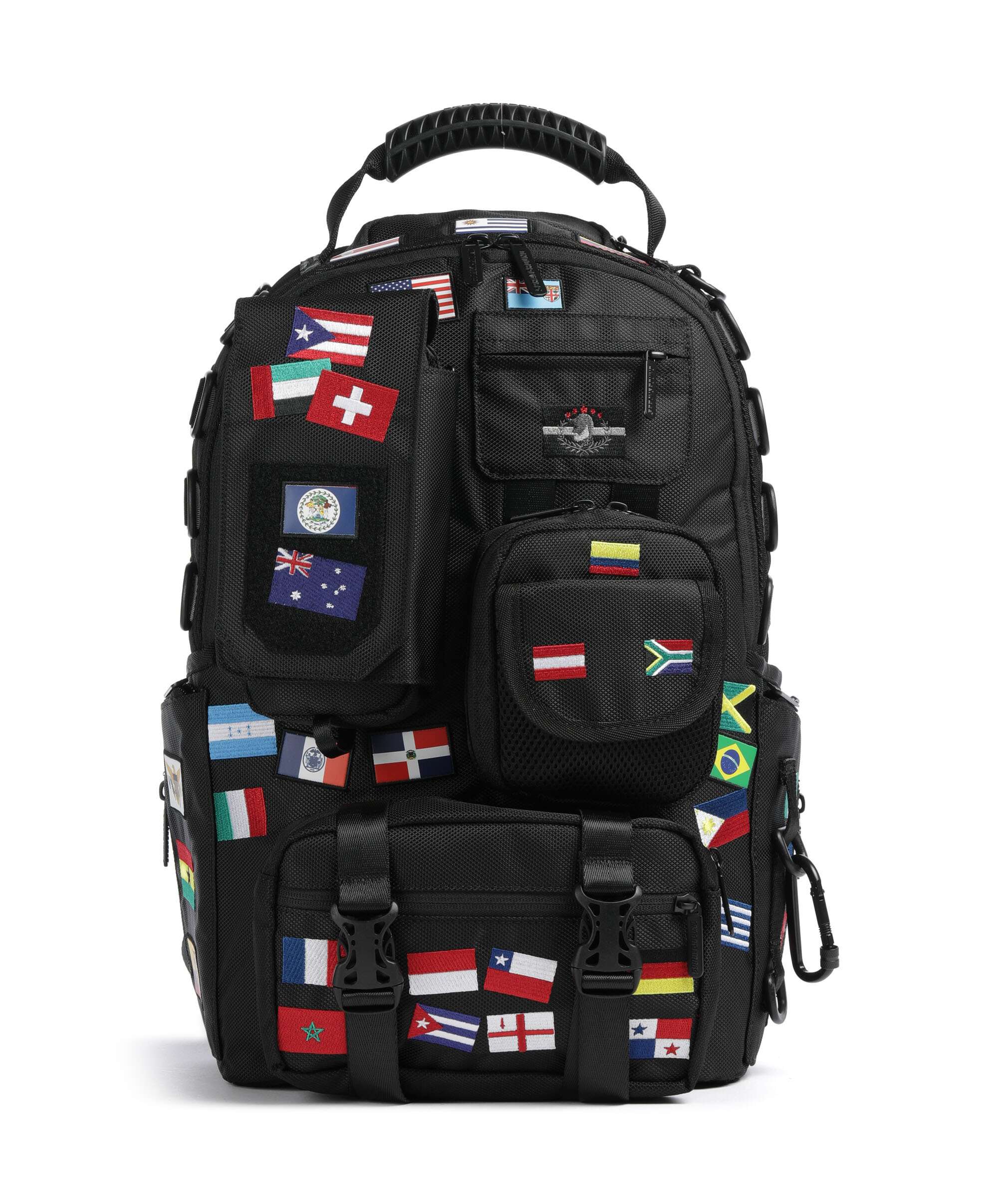 Sprayground James Flags Rucksack 13″ Polyester black - 910B7737NSZ