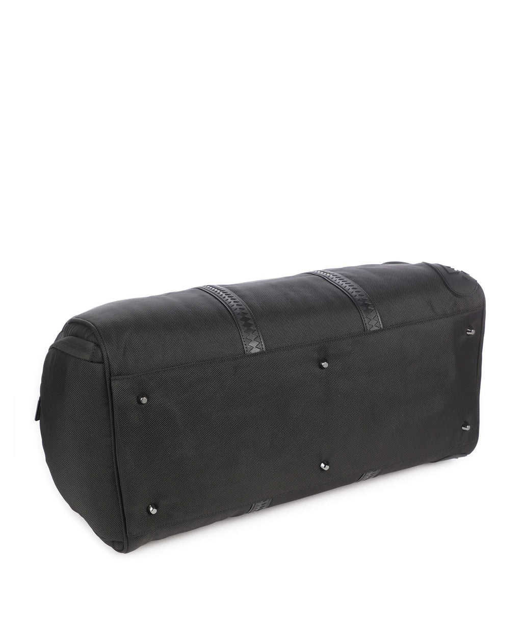 Sprayground Printed Zipper Shark Weekend bag black