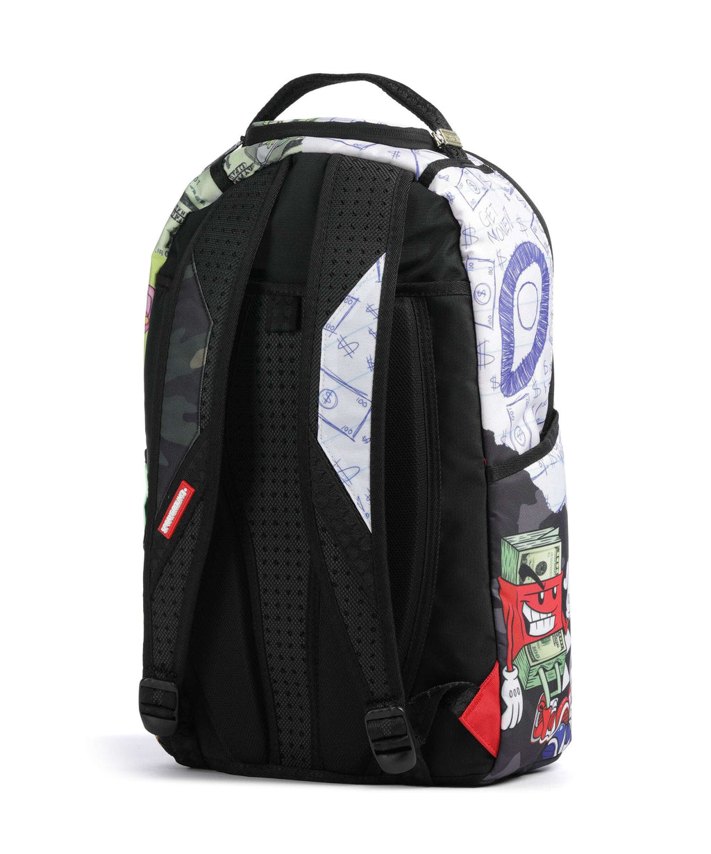 Sprayground Mean Money Collage Backpack multicolour