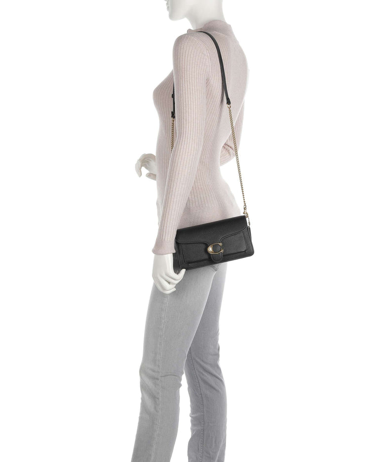 Coach Tabby Chain Crossbody bag black