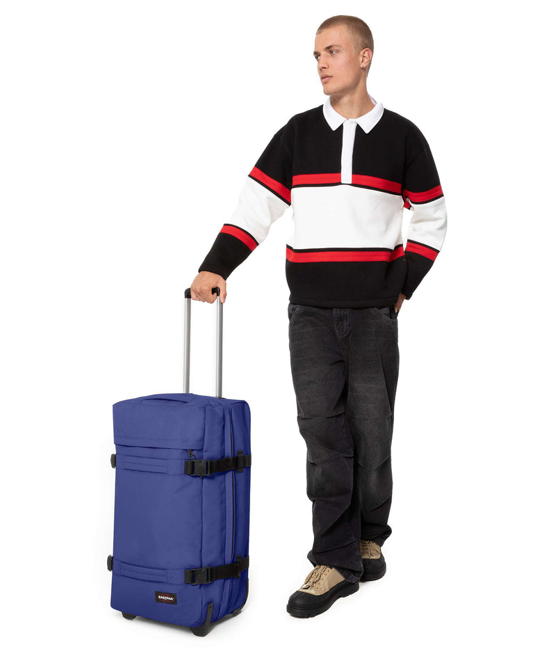 Eastpak Transit'R M Travel bag with wheels suit blue