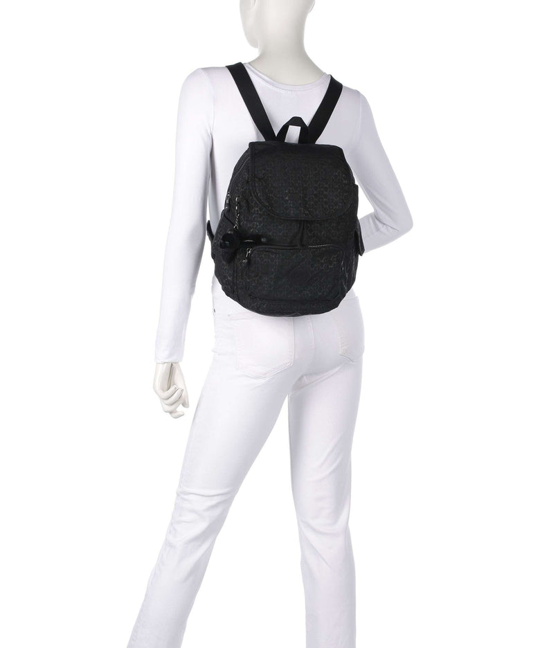 Kipling Basic City Pack S Backpack signature embossed