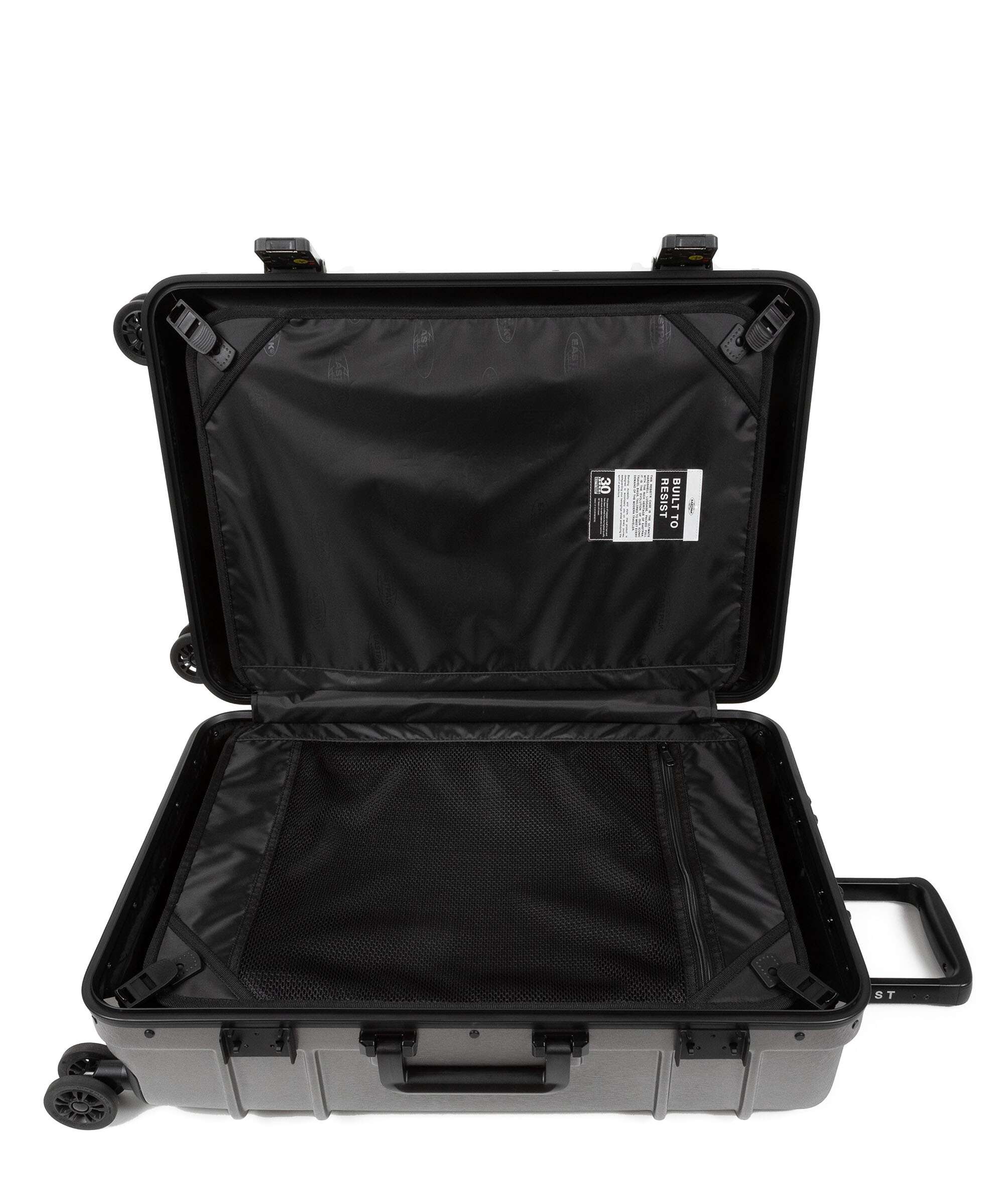 Eastpak Resist'R Case Spinner (4 wheels) brushed metal
