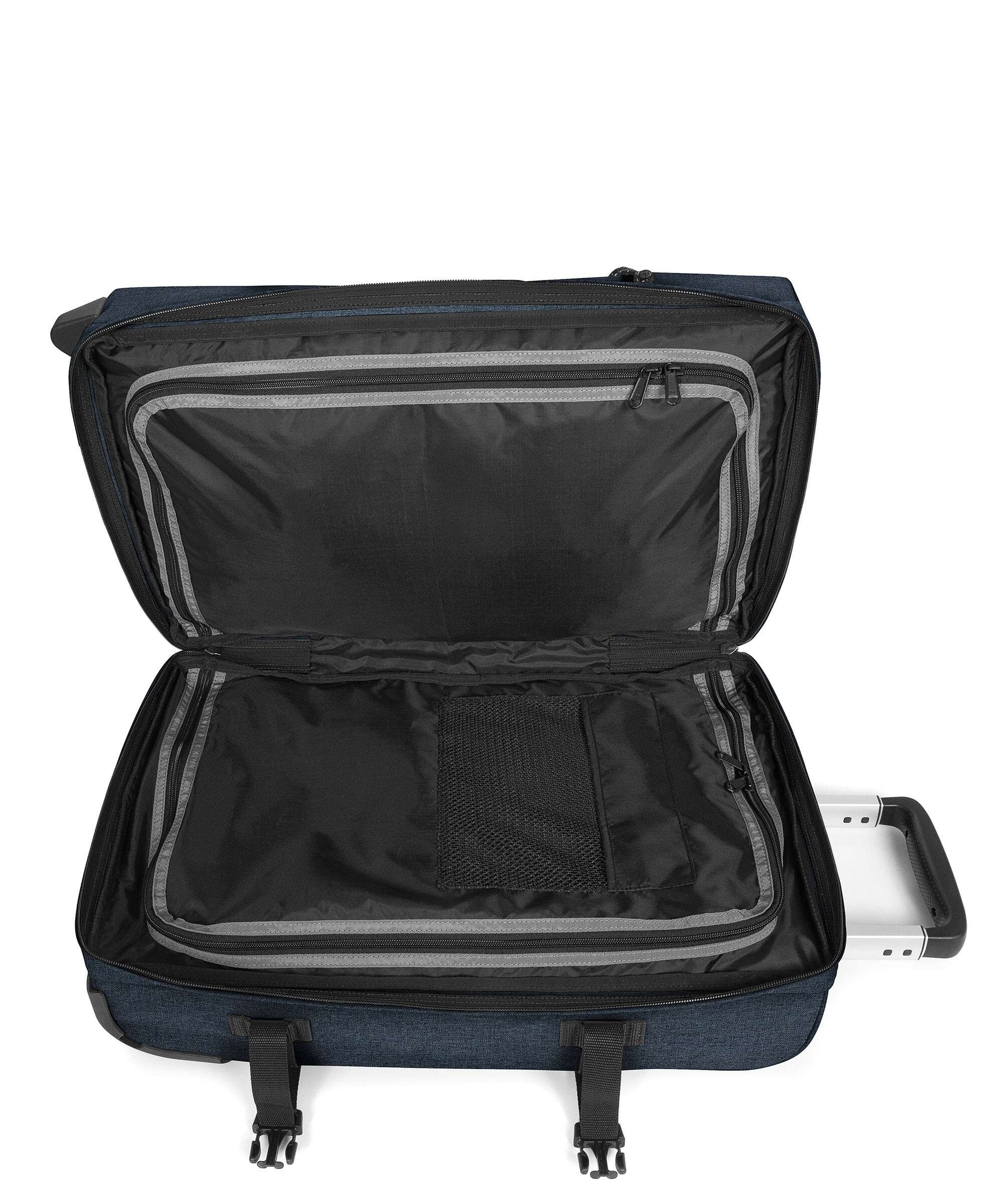 Eastpak Transit'R S Travel bag with wheels triple denim