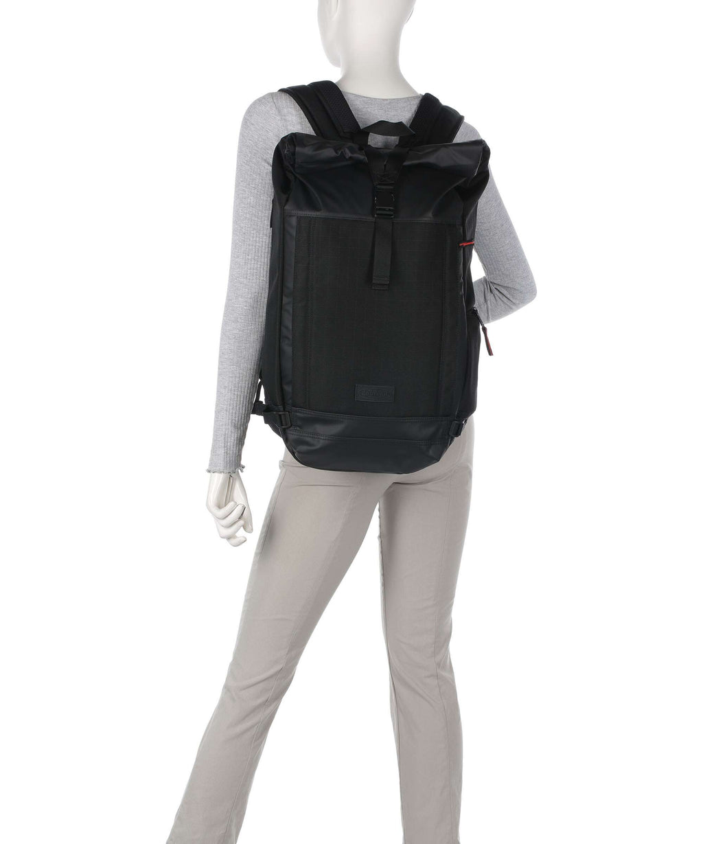 Eastpak Cnnct Tecum Roll Rolltop backpack rip black