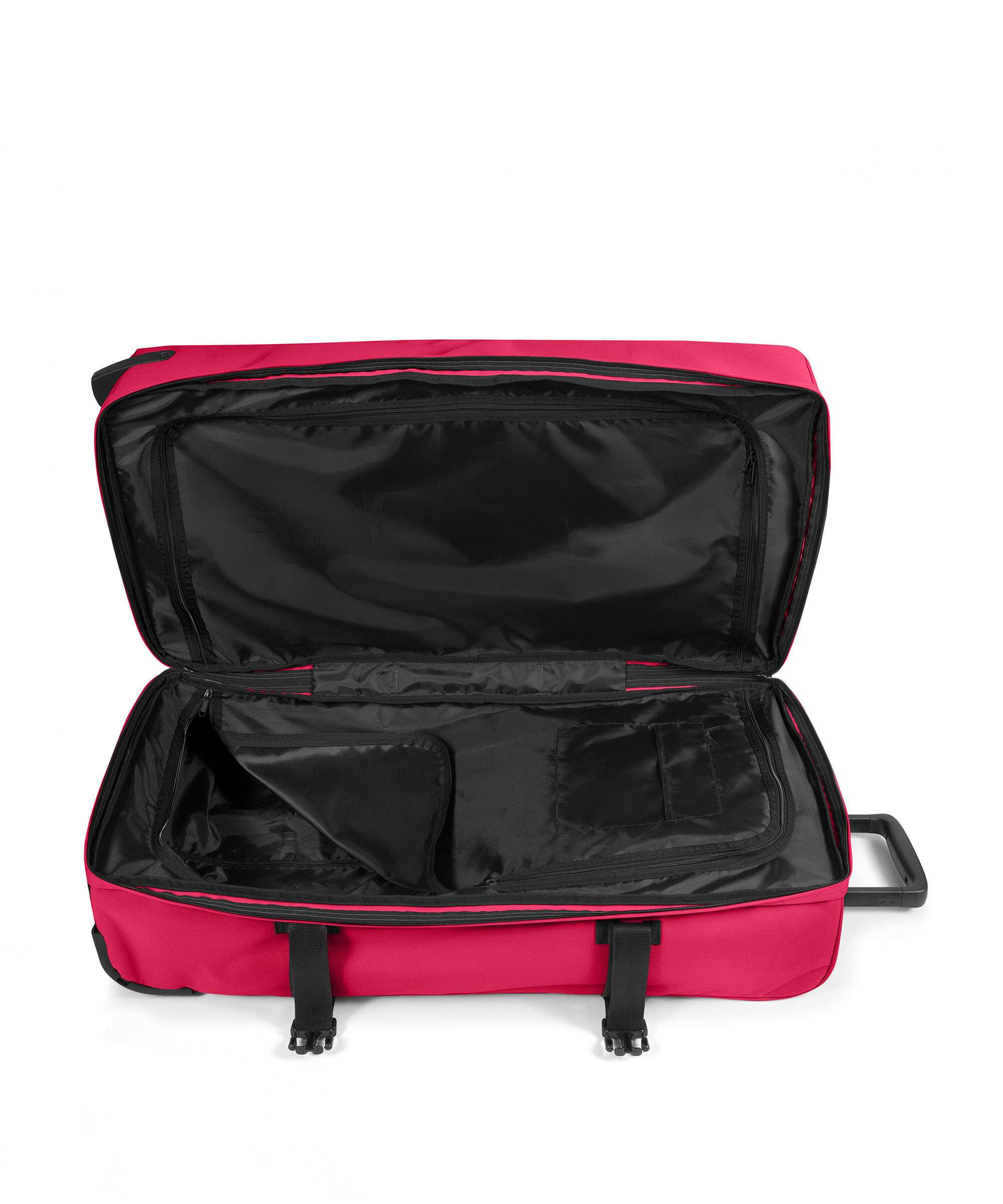 Eastpak Tranverz L Travel bag with wheels saffron red