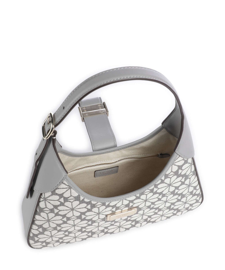 Kate Spade New York Spade Flower Jacquard Shoulder bag grey/multicolour