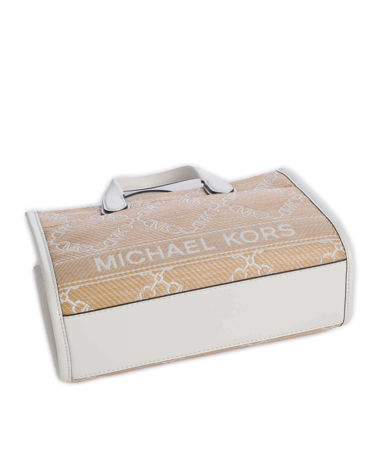 Michael Kors Gigi Handbag natural/optic white